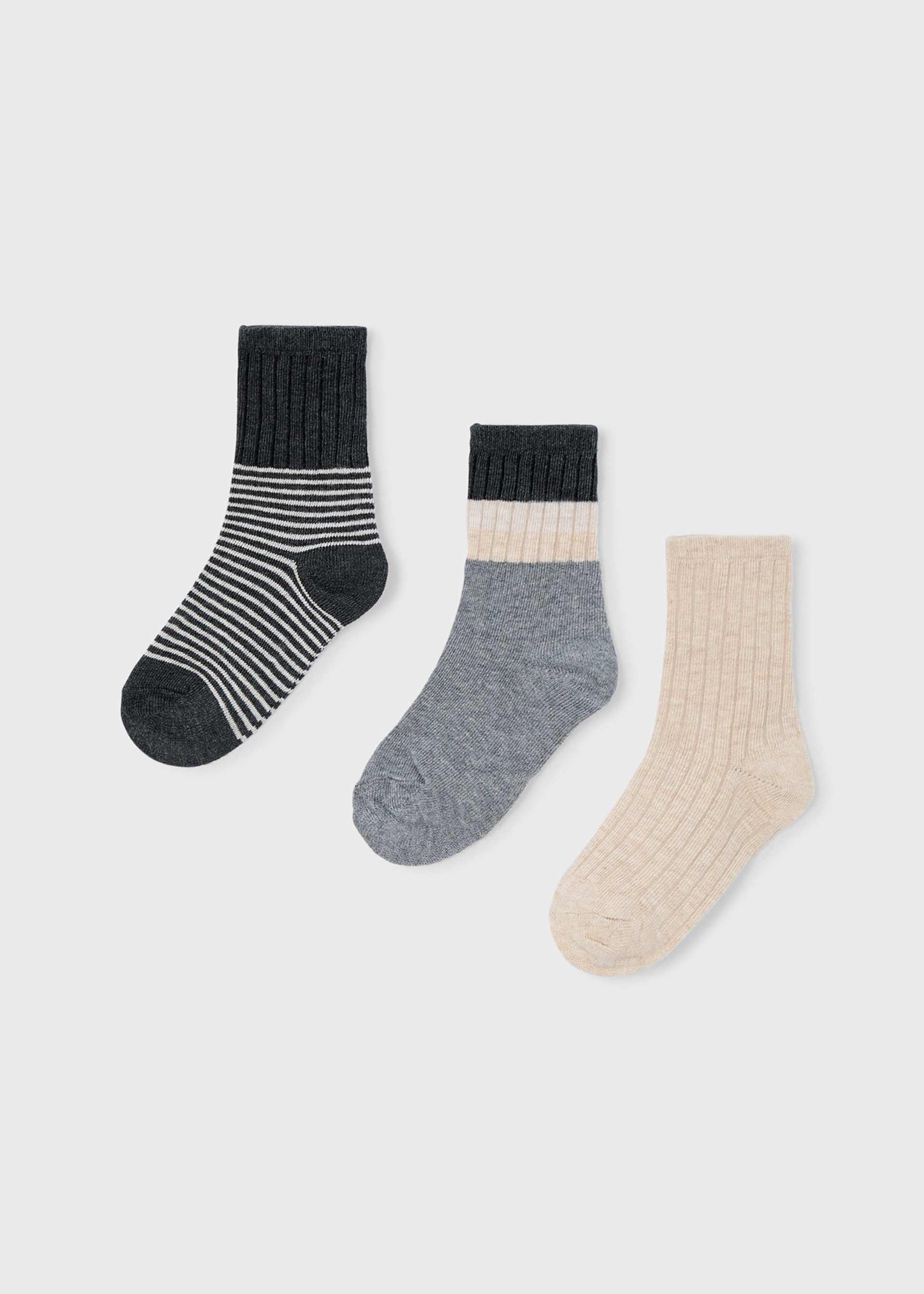 Lot de 3 chaussettes garçon
