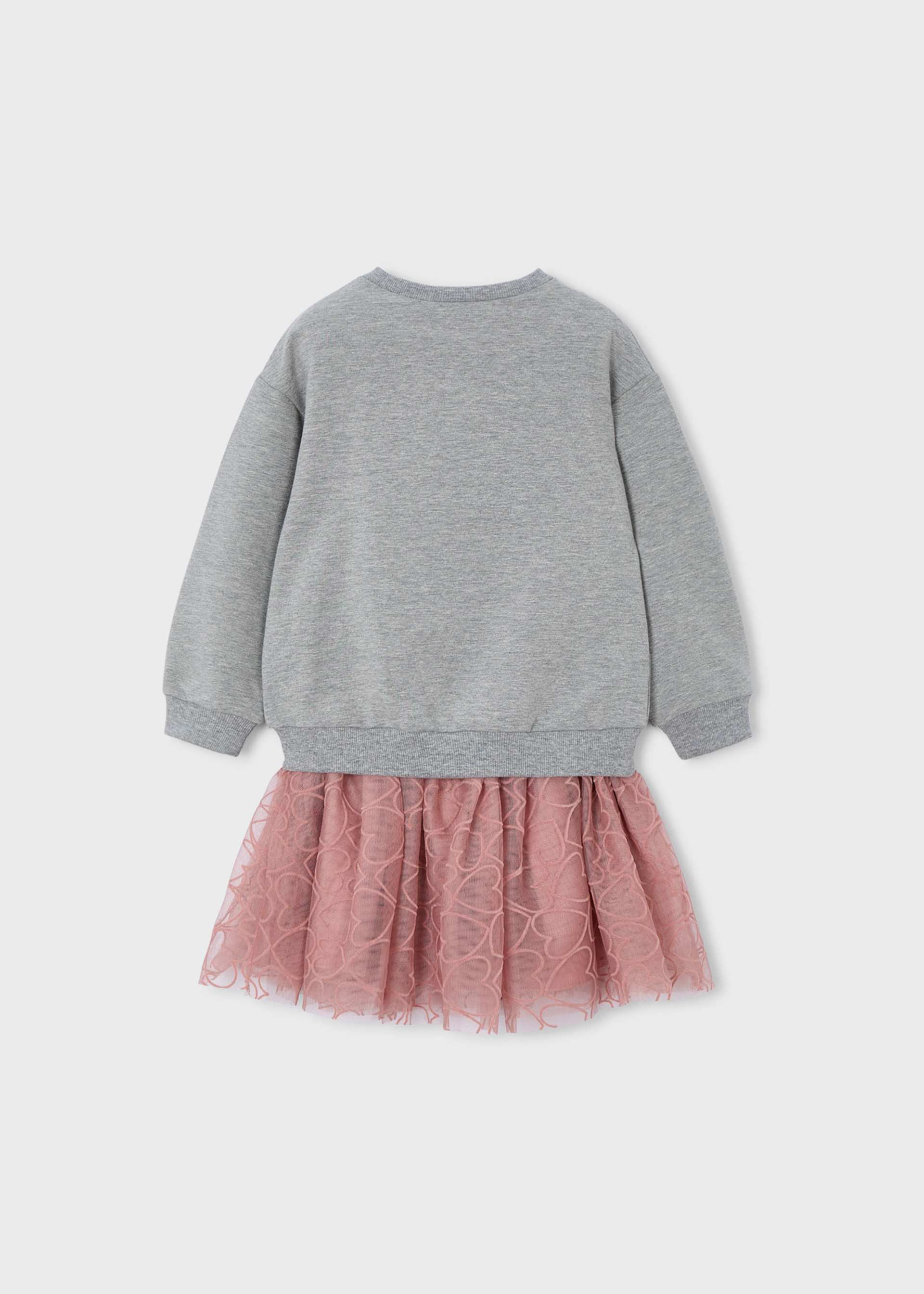 Ensemble jupe et sweat en tulle fille