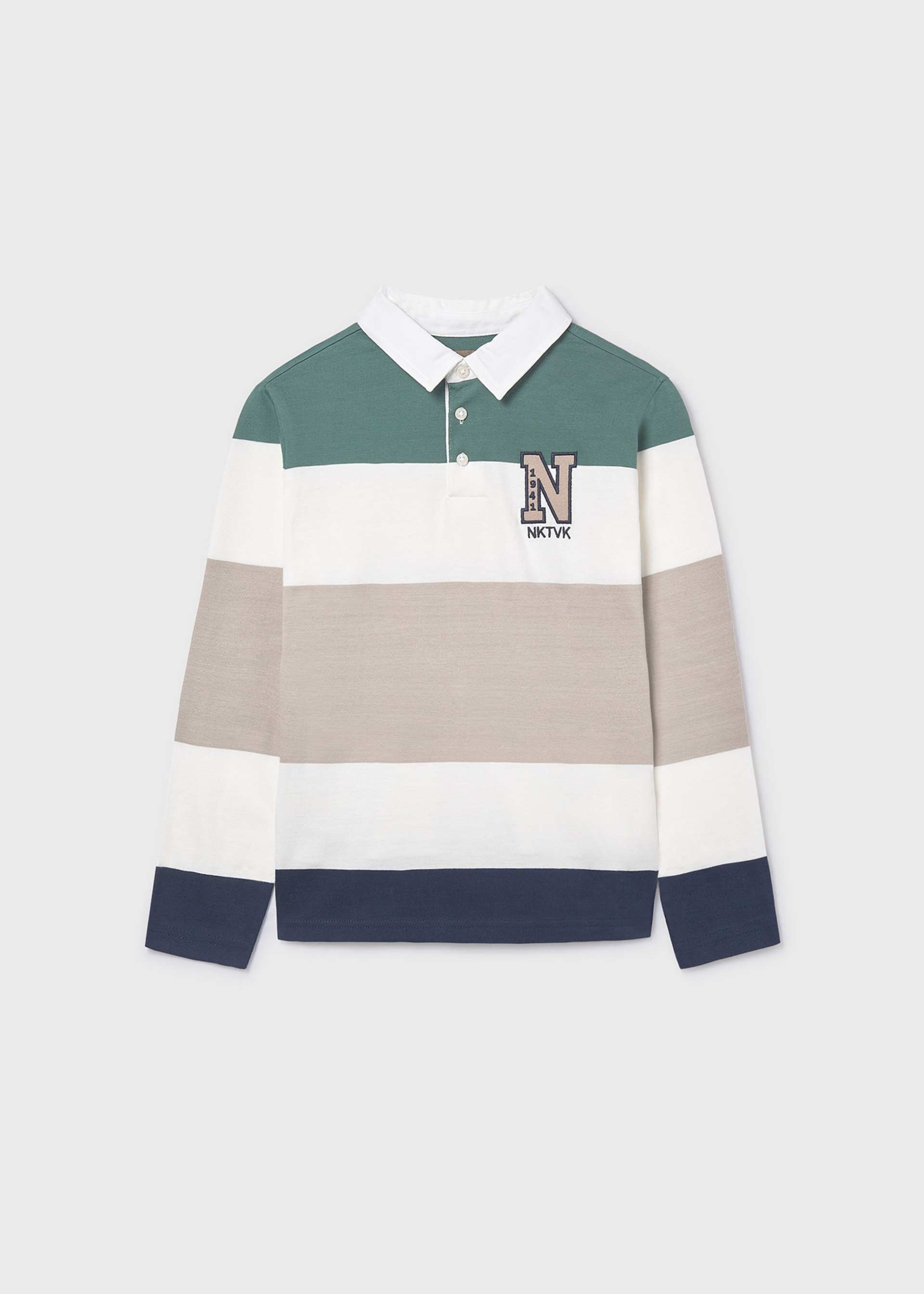 Boys striped polo