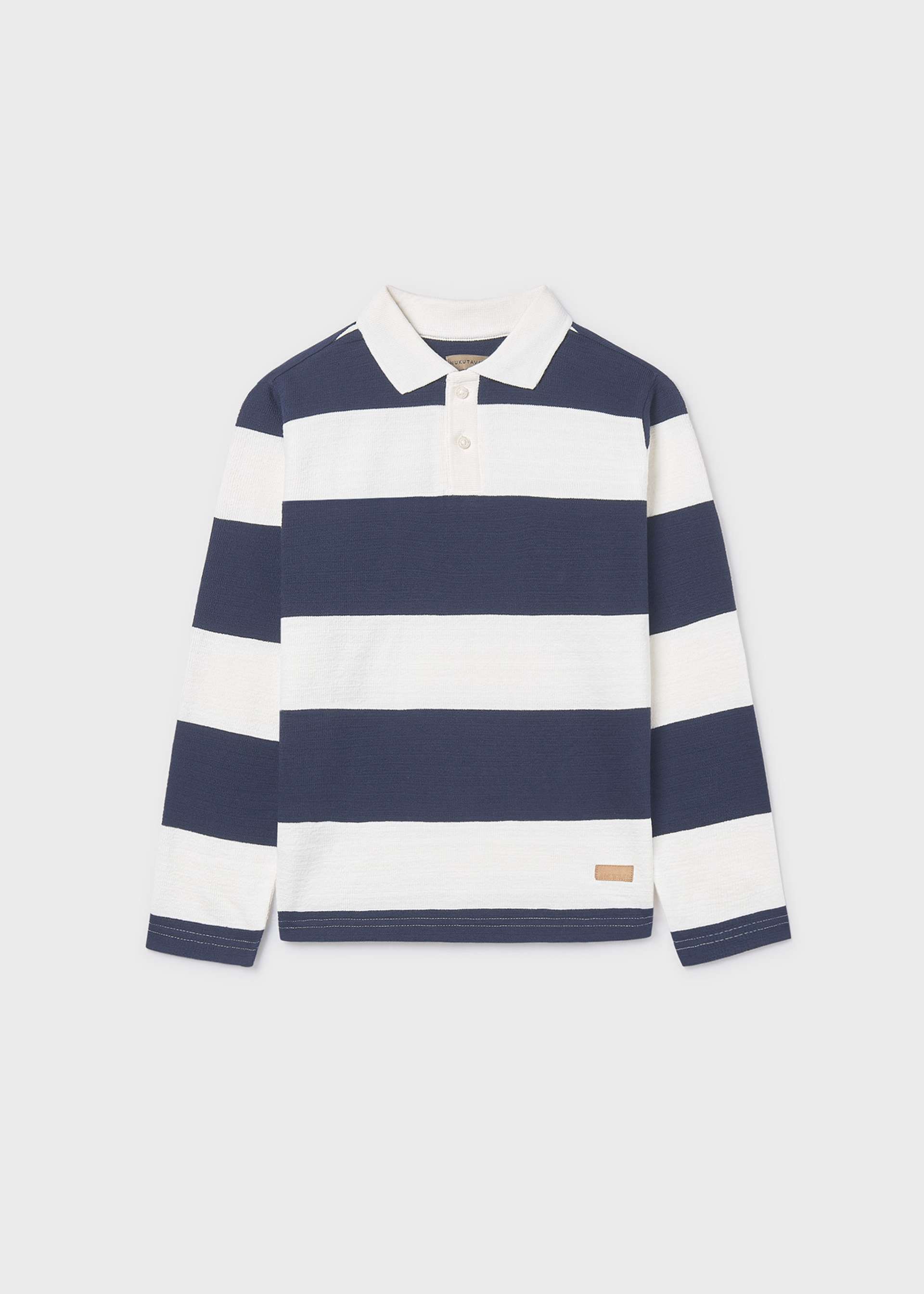 Boys striped polo