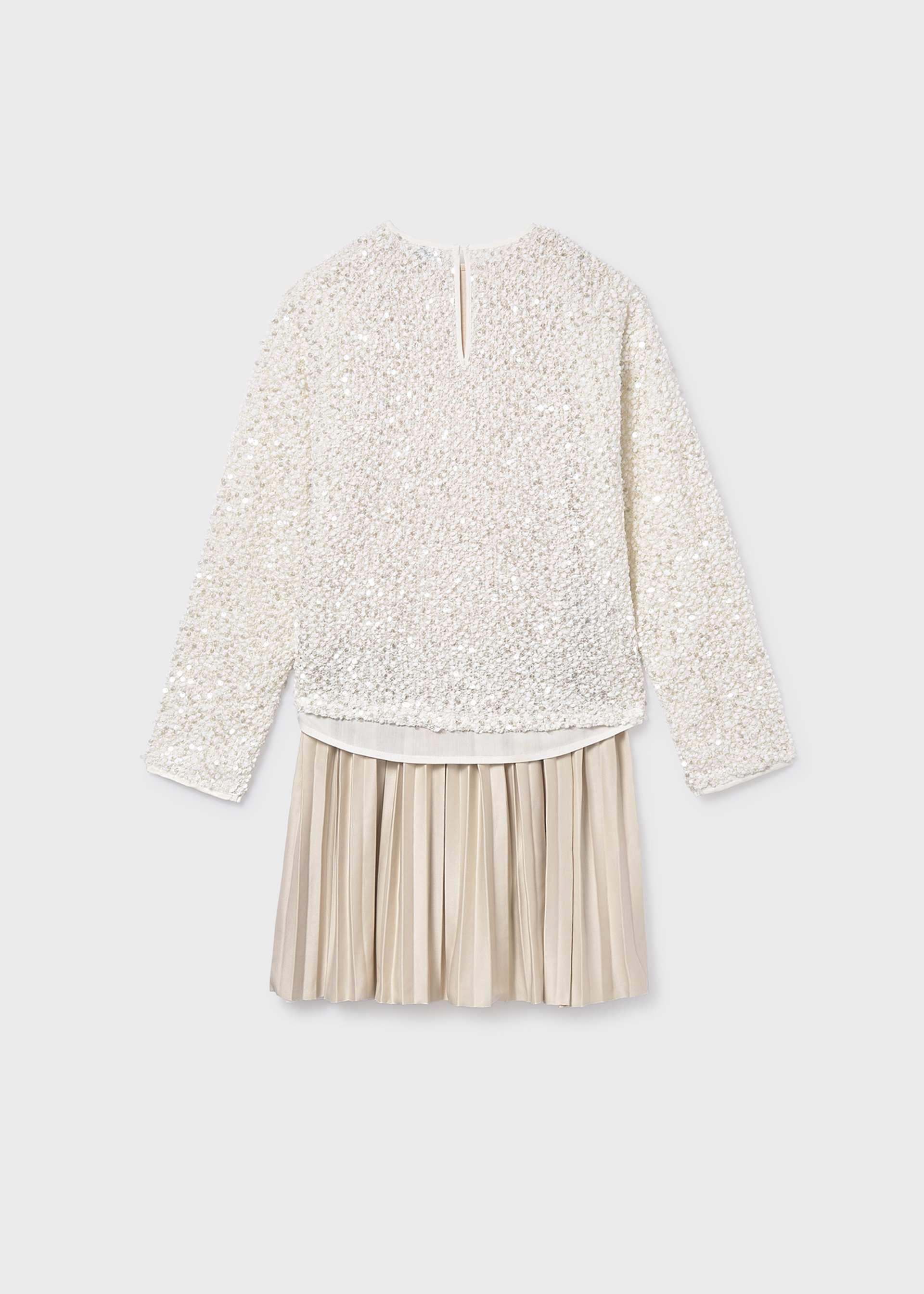 Kombiniertes Paillettenkleid Teenager Mädchen