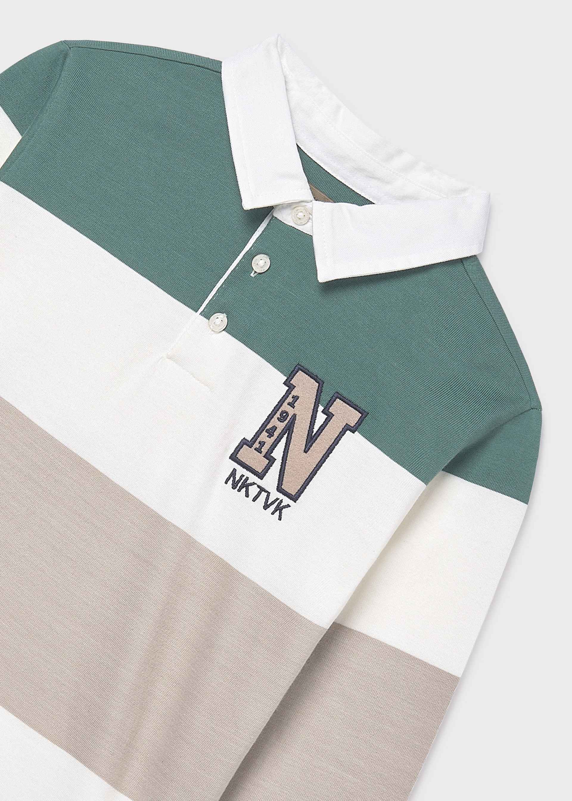 Boy Striped Polo Shirt