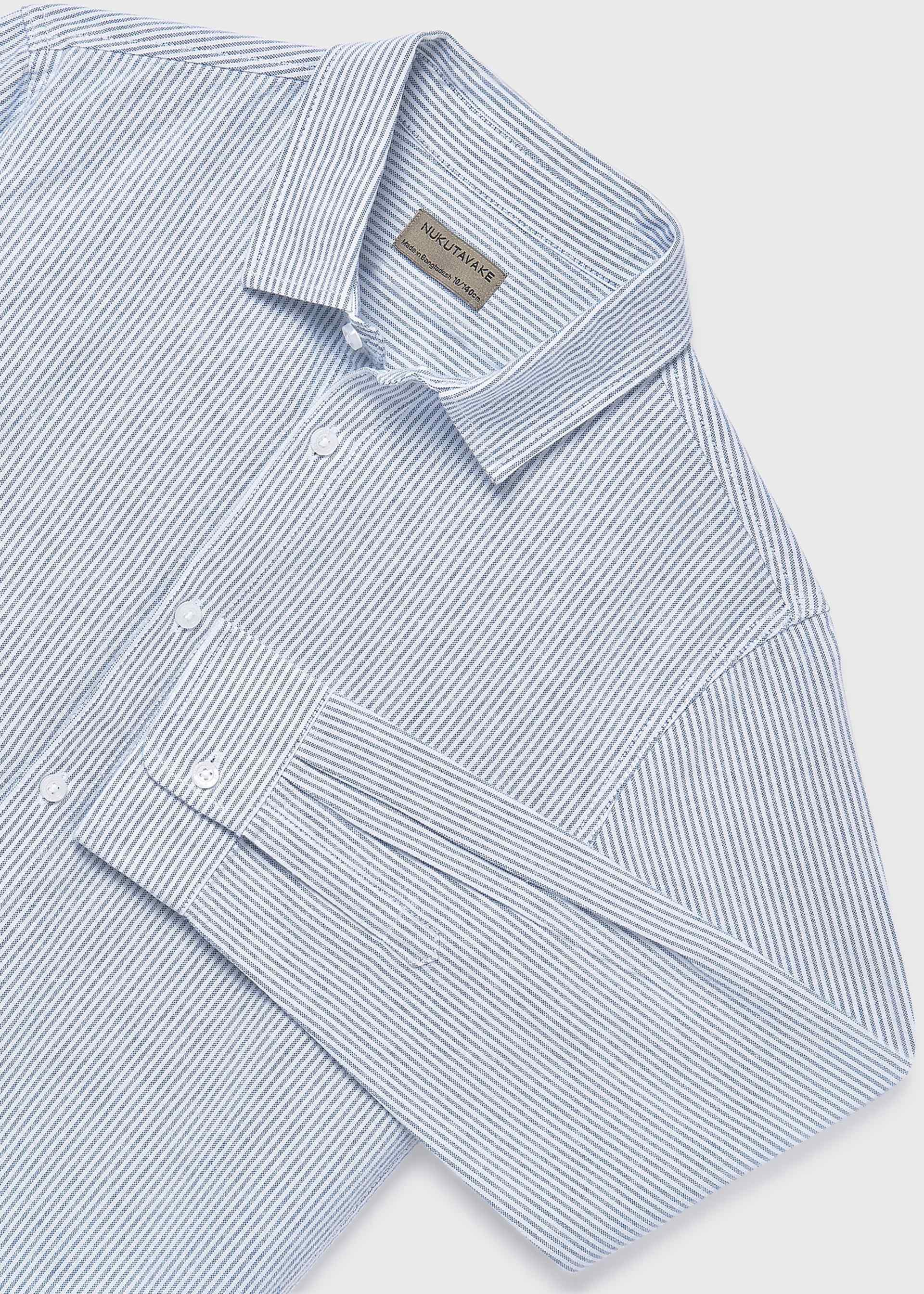 Camisa oxford mini rayas chico