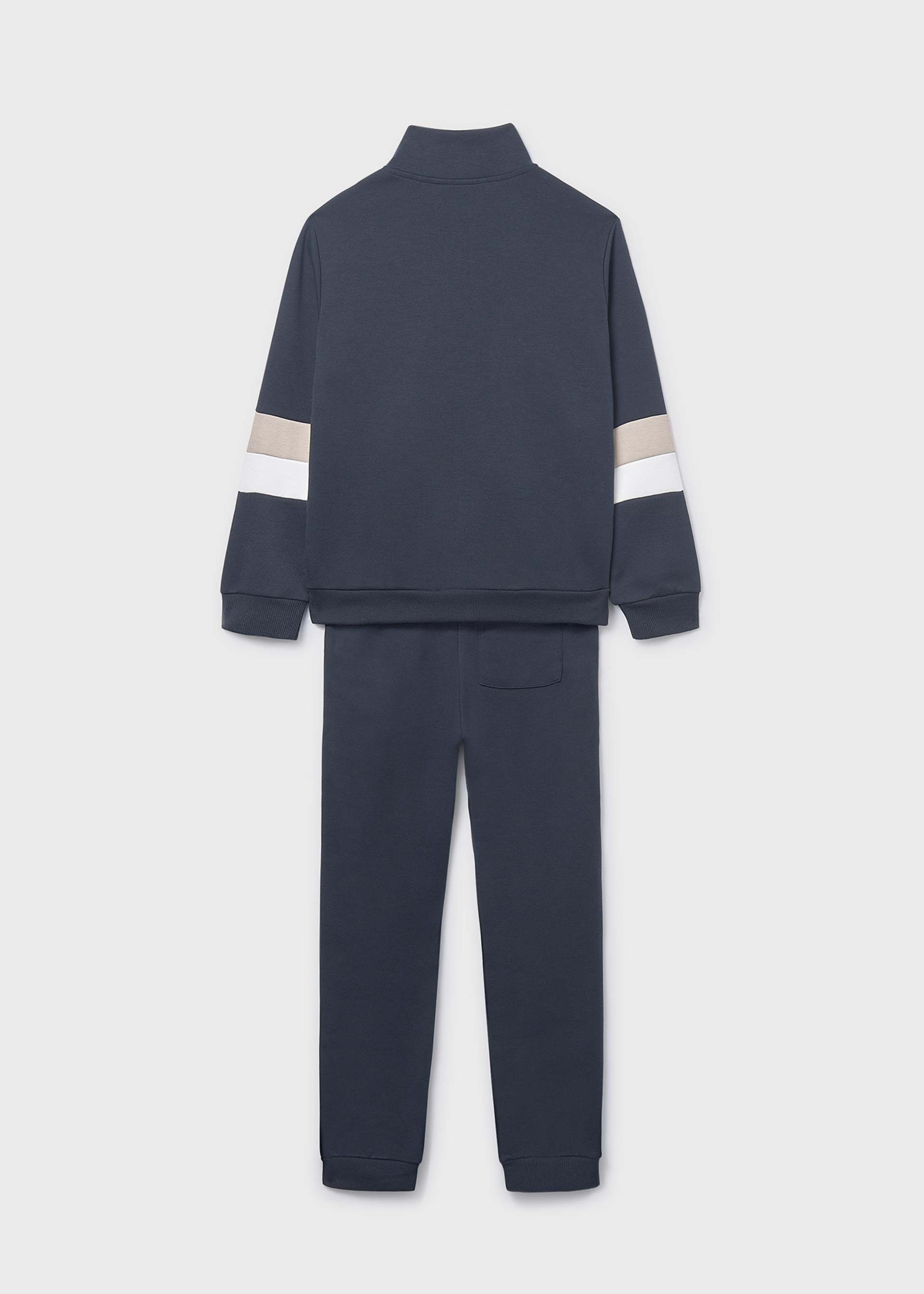 Boys basic striped tracksuit