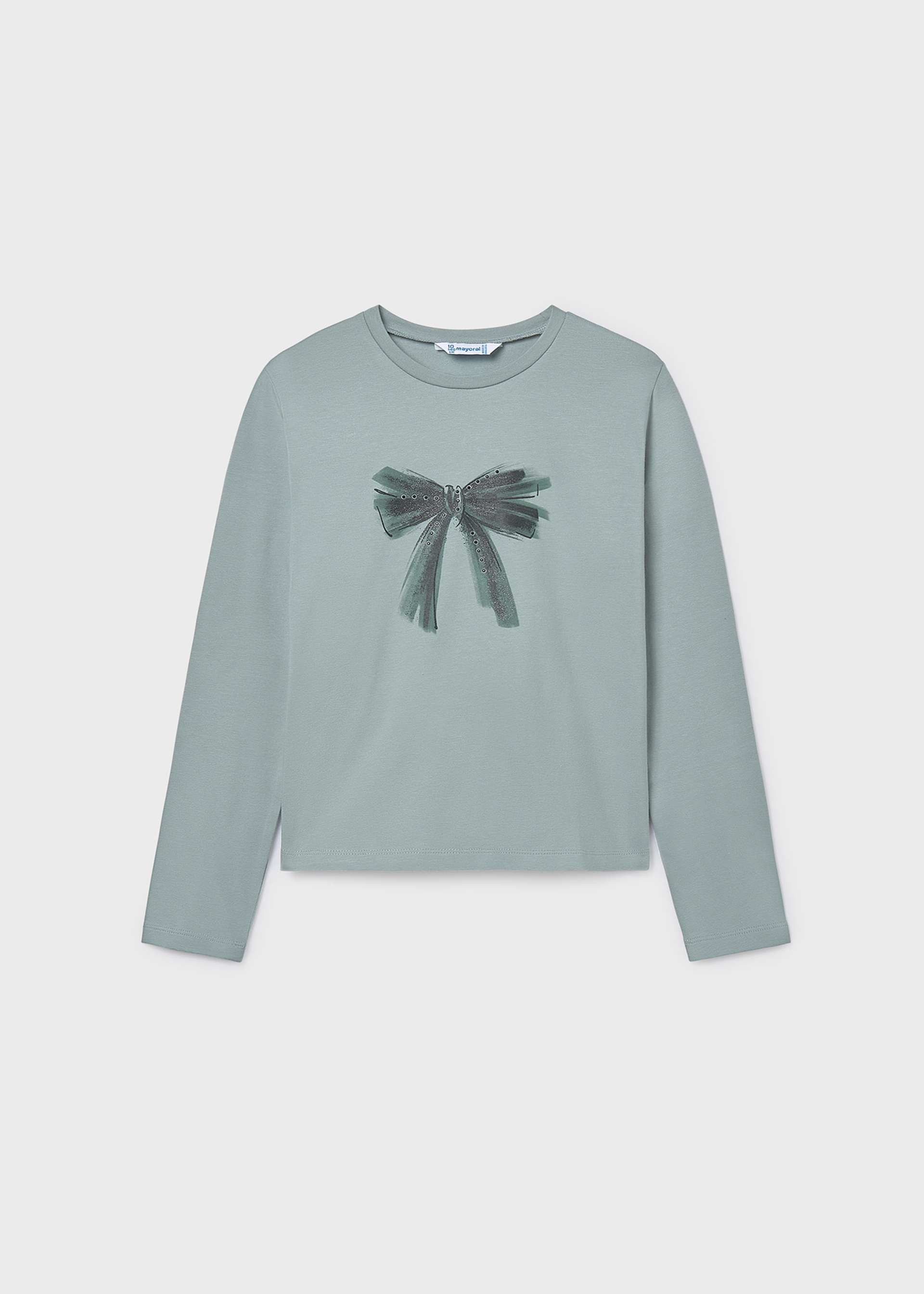 T-shirt basique texte fille