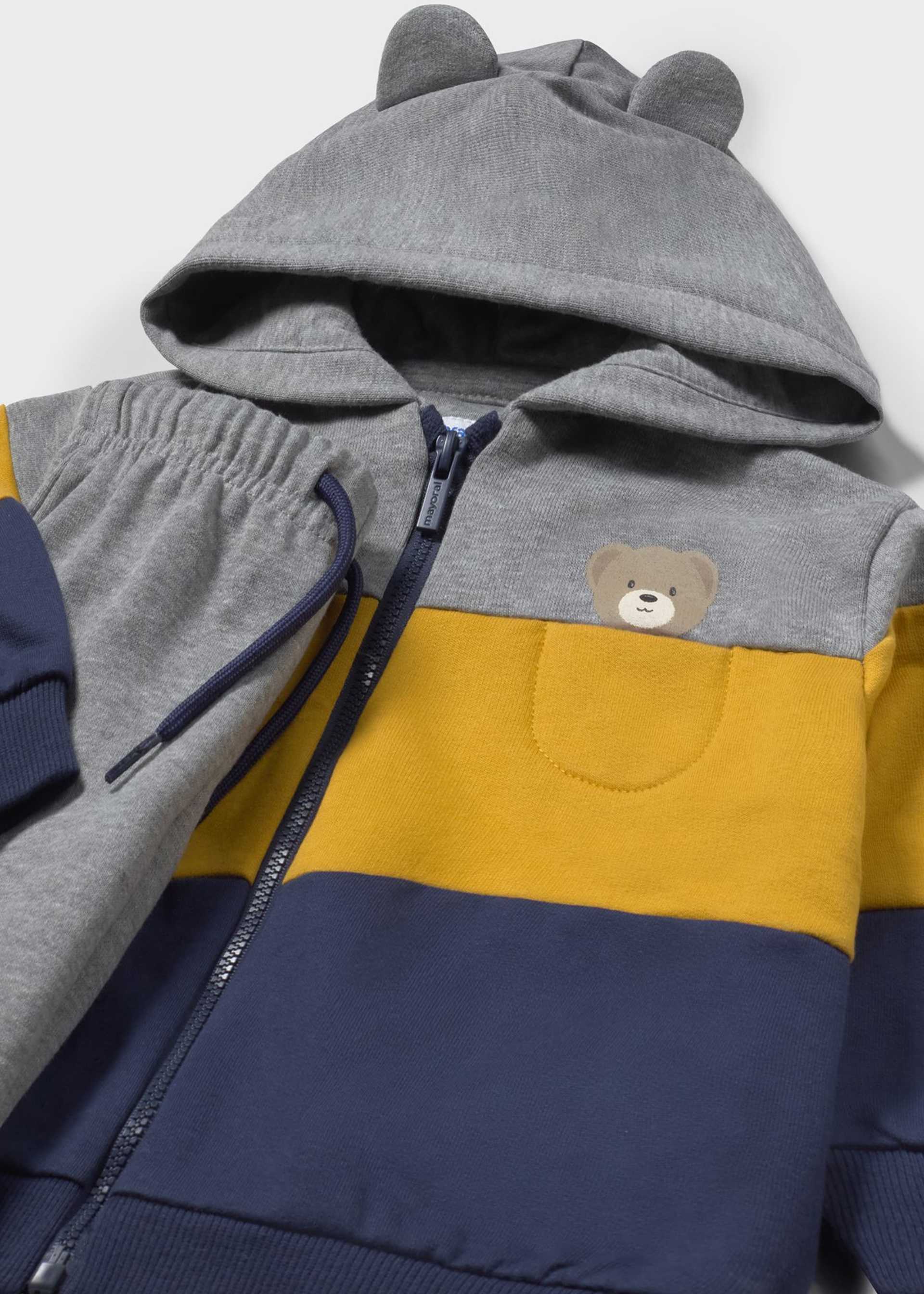 Trening 3 piese tricolor bebe