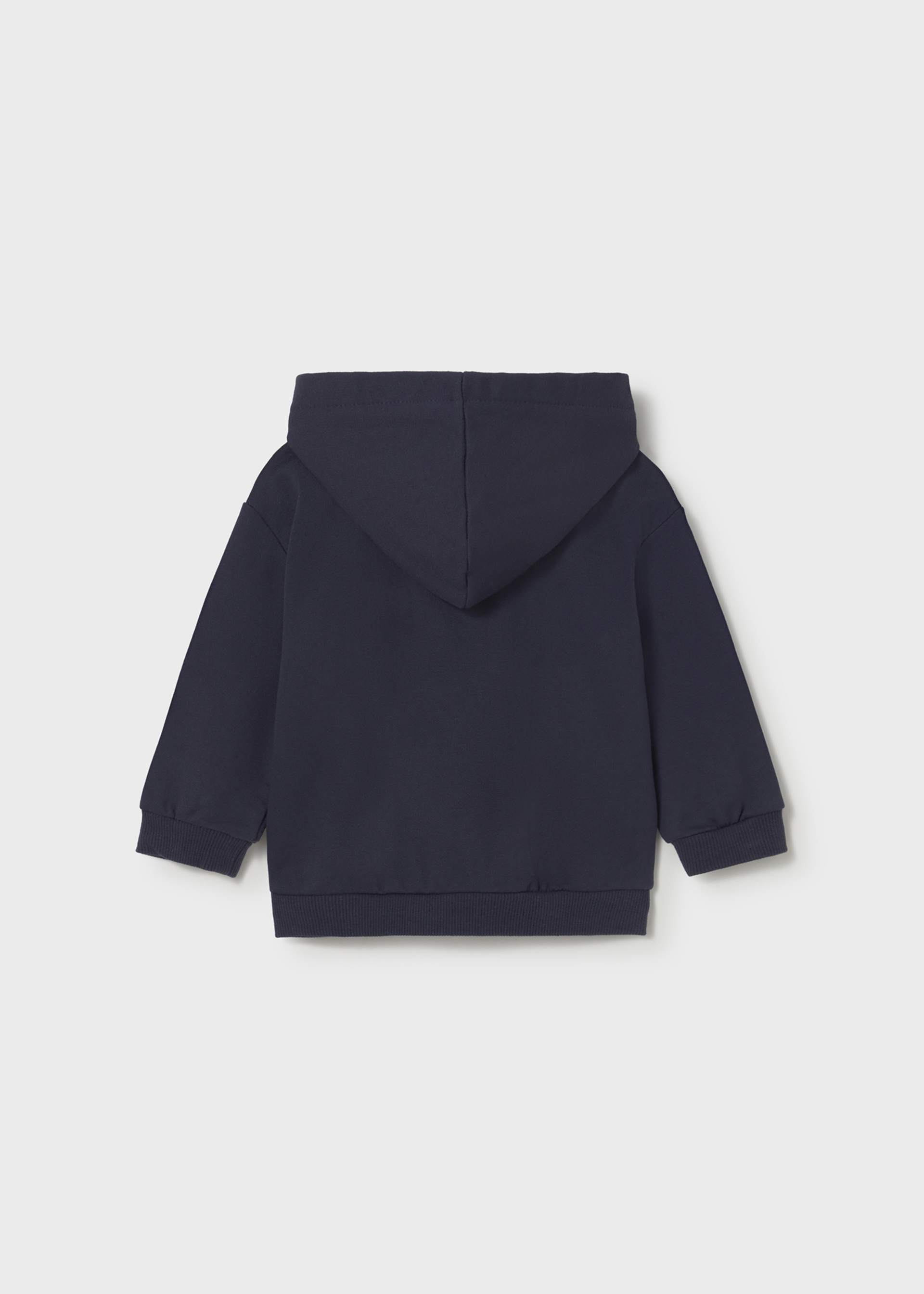 Sudadera cremallera interactiva bebé