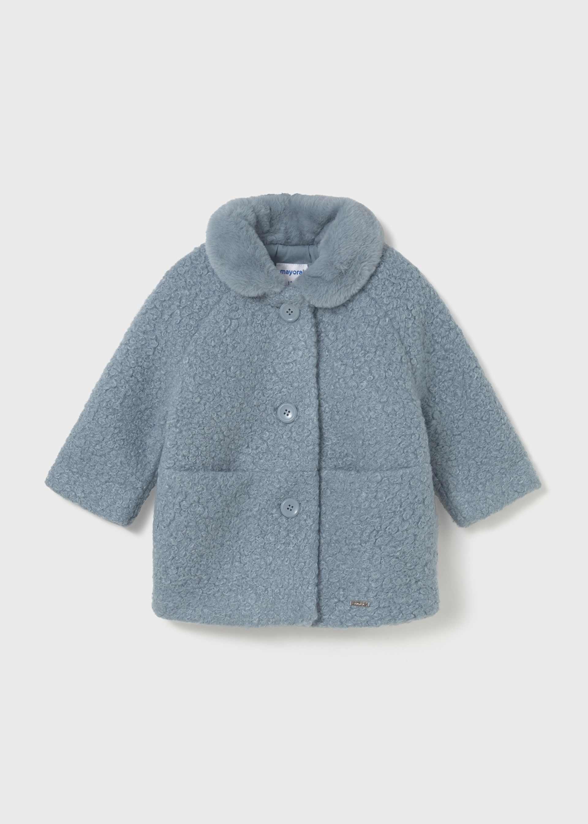 Baby fluffy coat