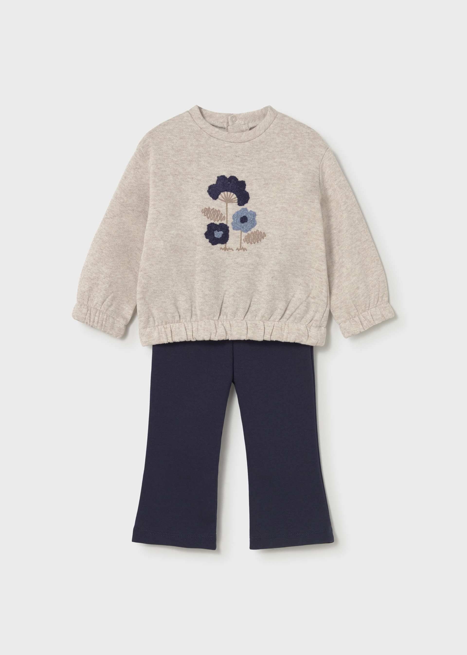 Baby Flare Leggings and Sweatshirt Set