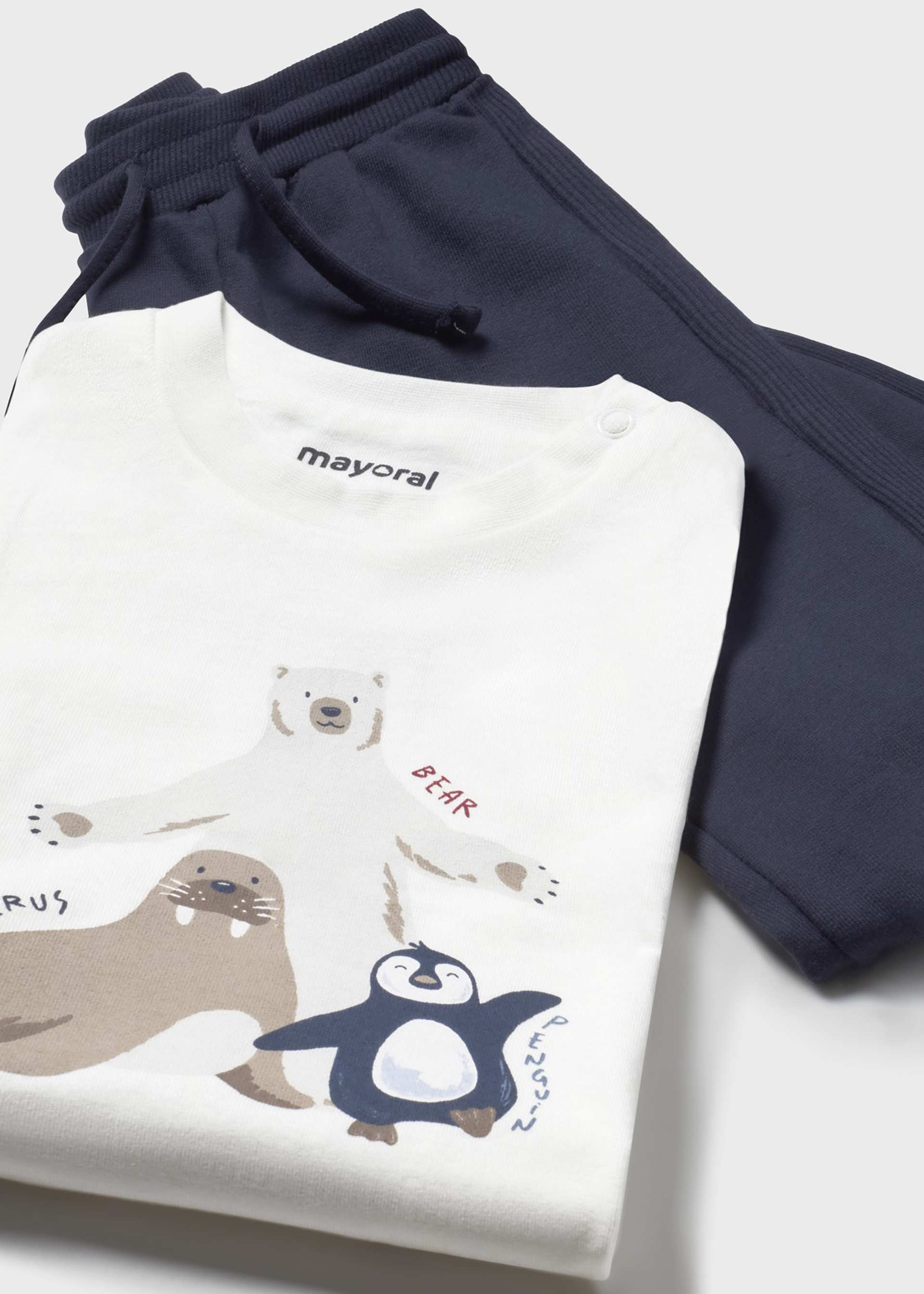 Jogginganzug 3-teilig Tierchen Baby