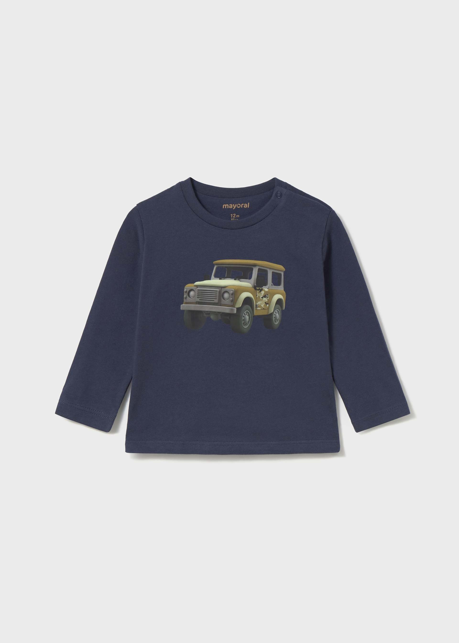 Camiseta coche bebé