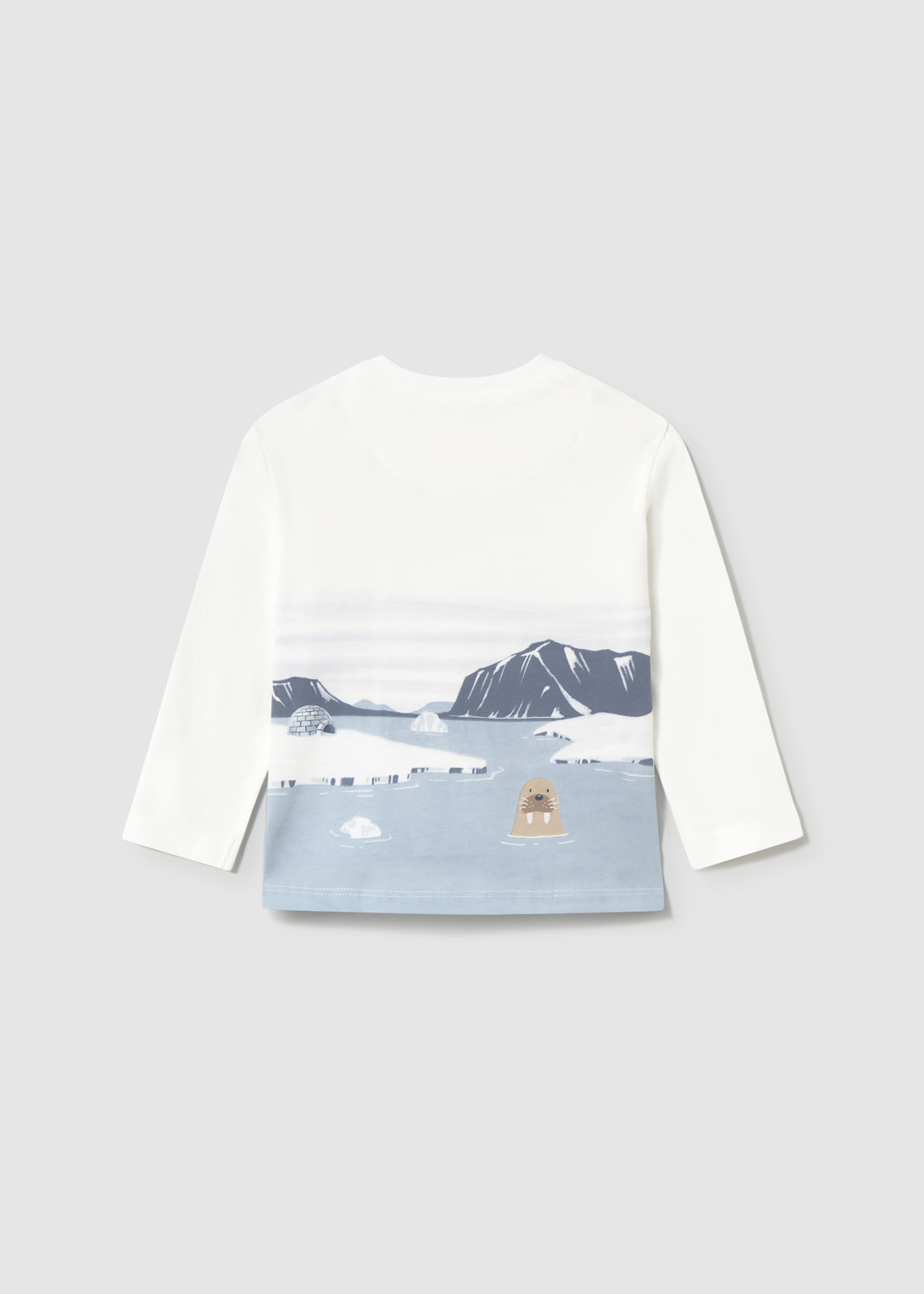 Camiseta paisaje bebé