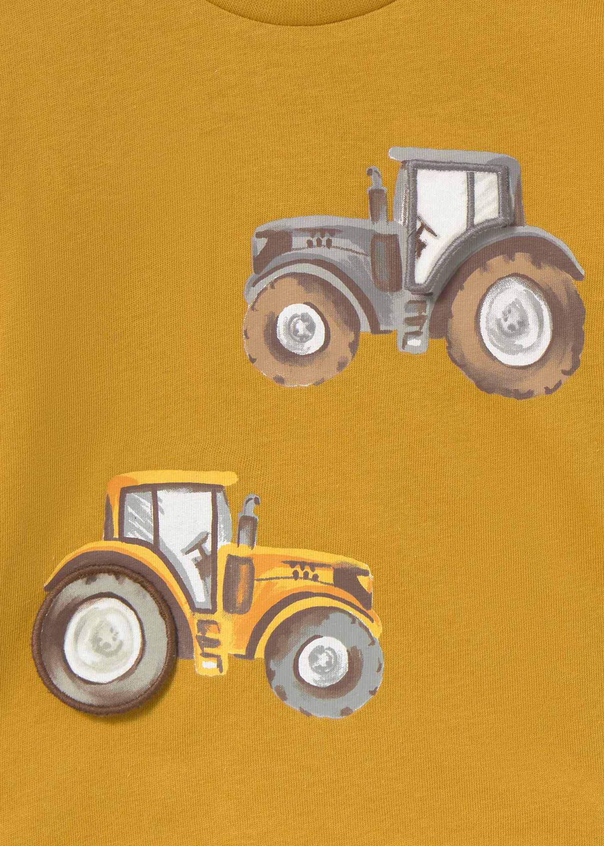 Baby interactive tractor t-shirt