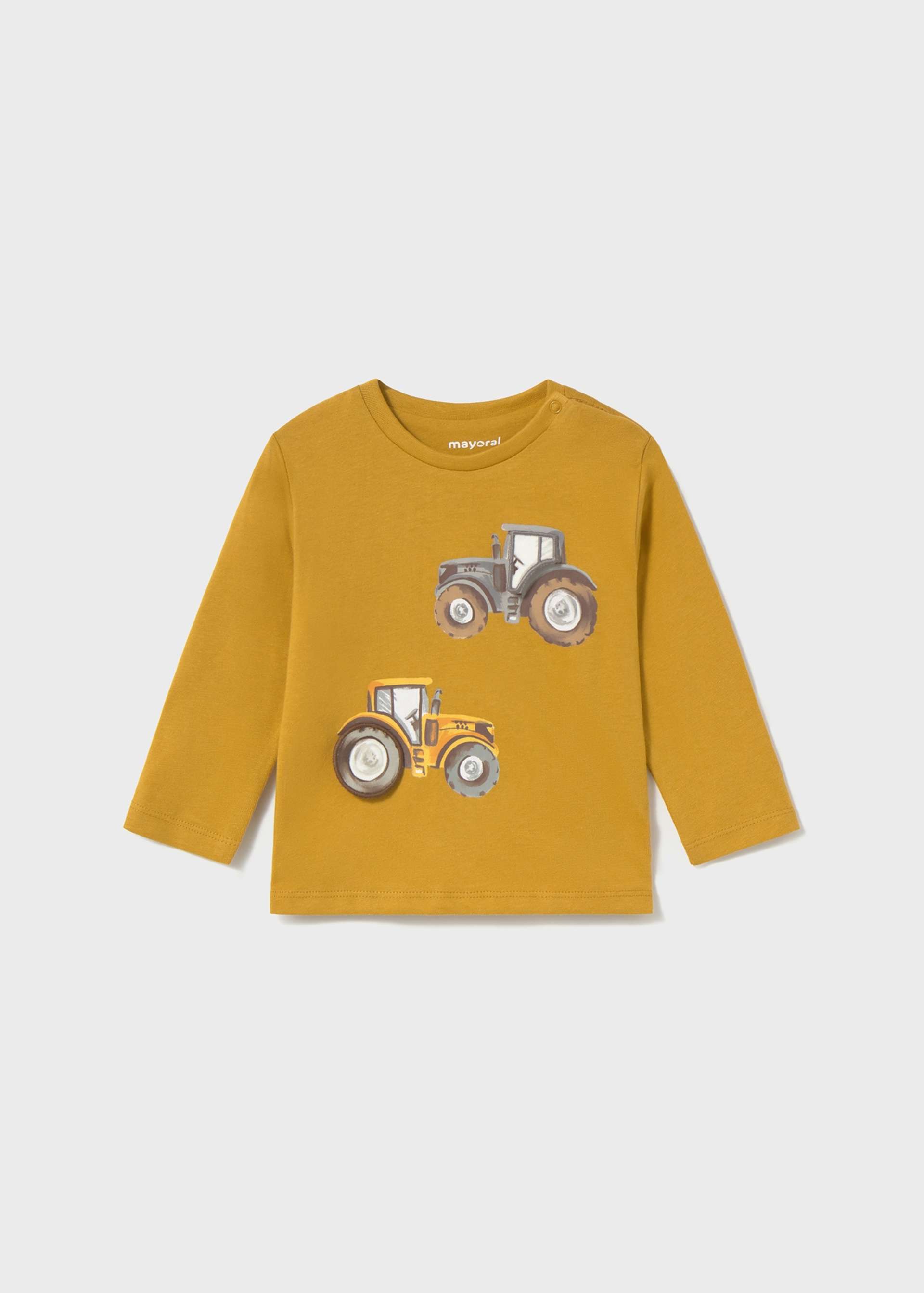 T-shirt interactif tracteur bébé T-shirt interactif tracteur bébé