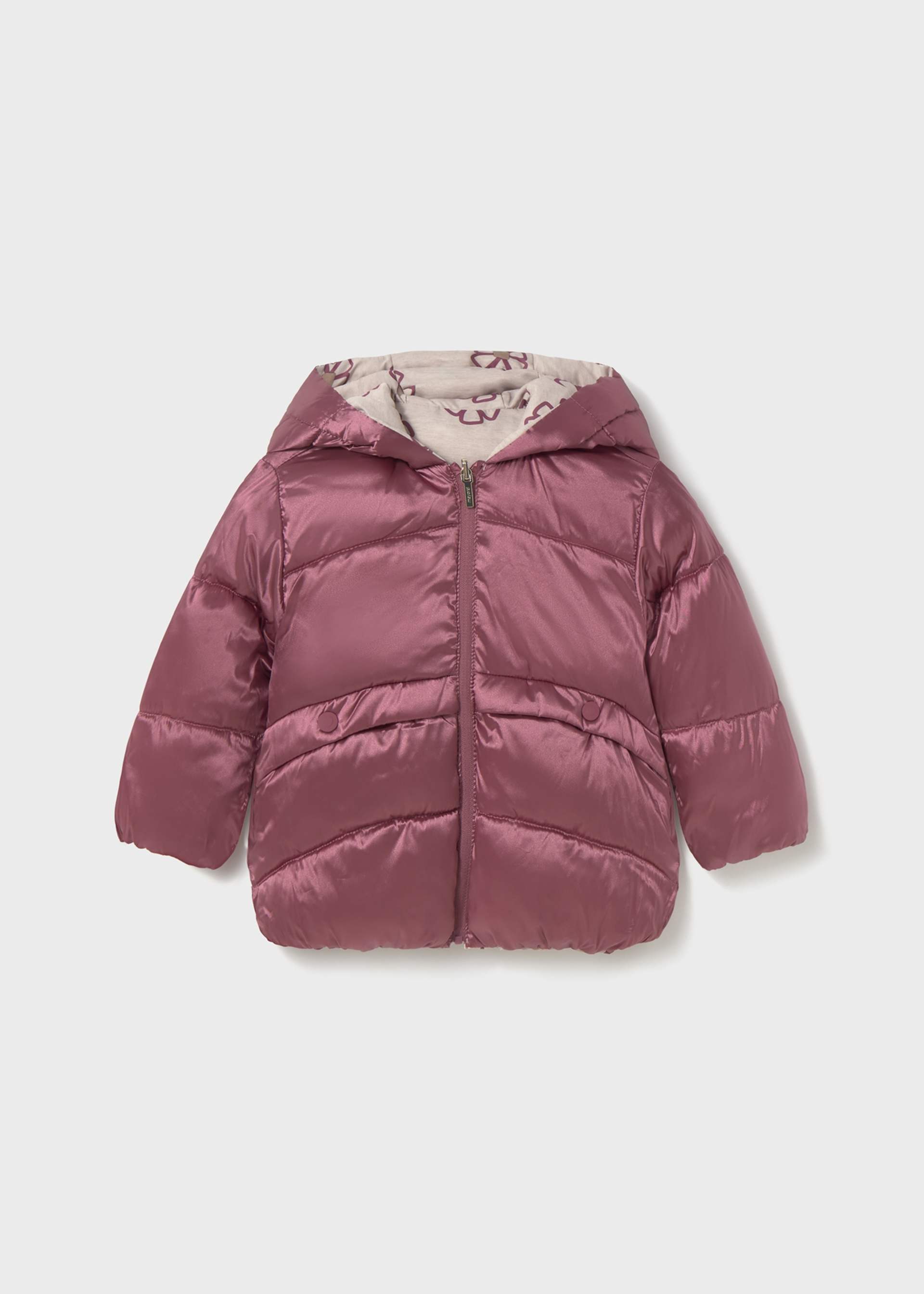 Winterjacke wendbar gemustert Baby Winterjacke wendbar gemustert Baby
