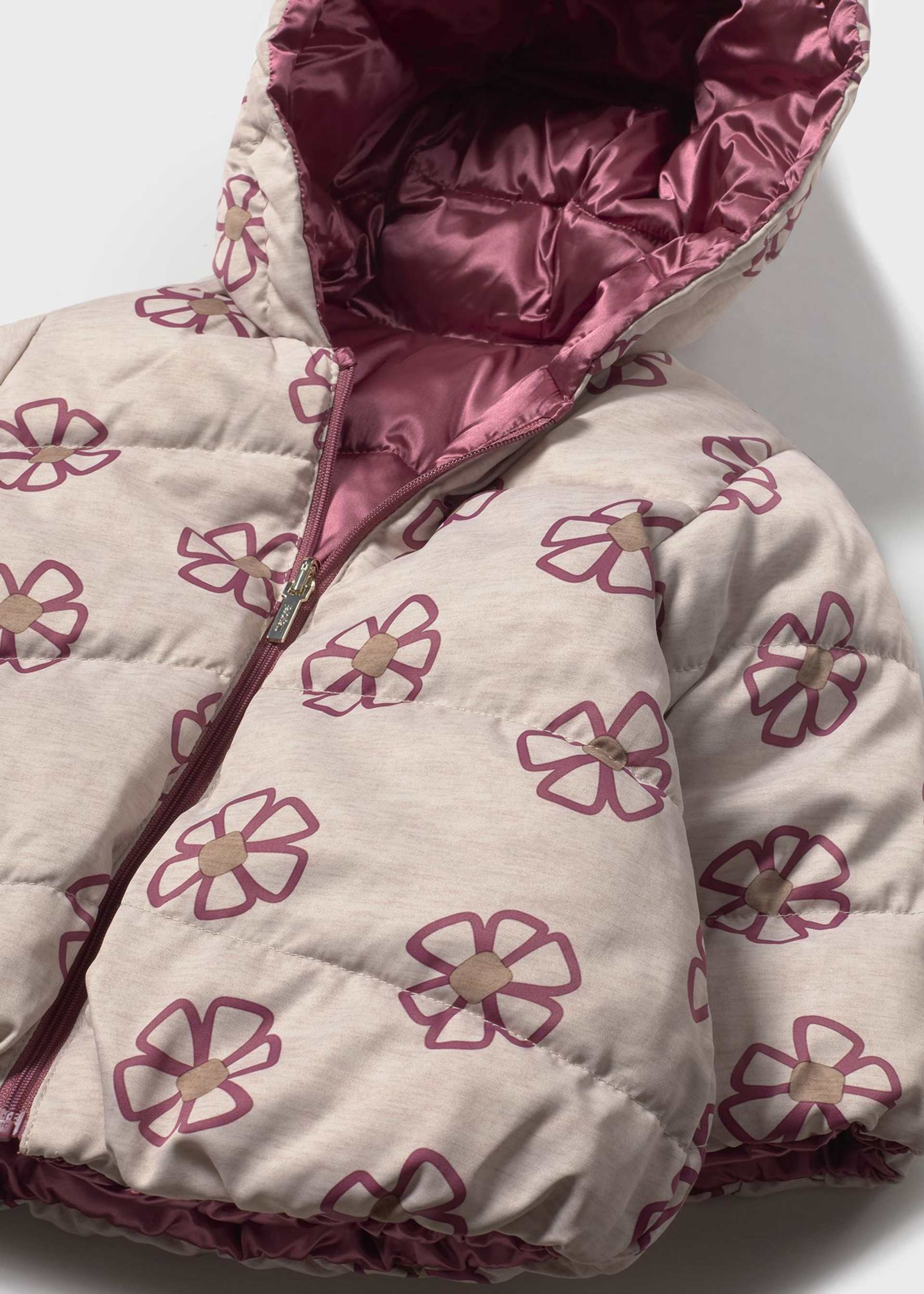 Winterjacke wendbar gemustert Baby Winterjacke wendbar gemustert Baby