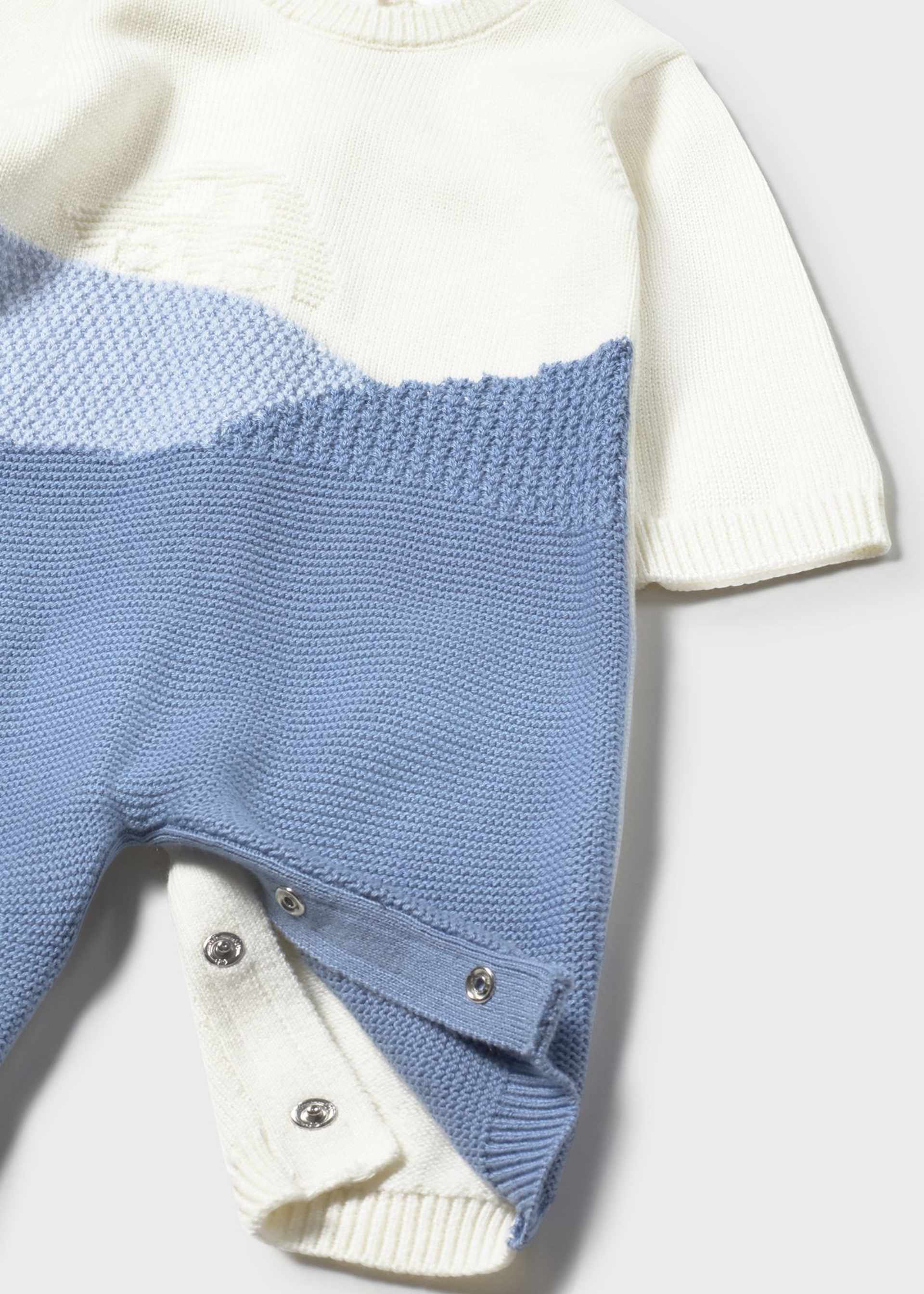 Grenouillère en tricot nouveau-né