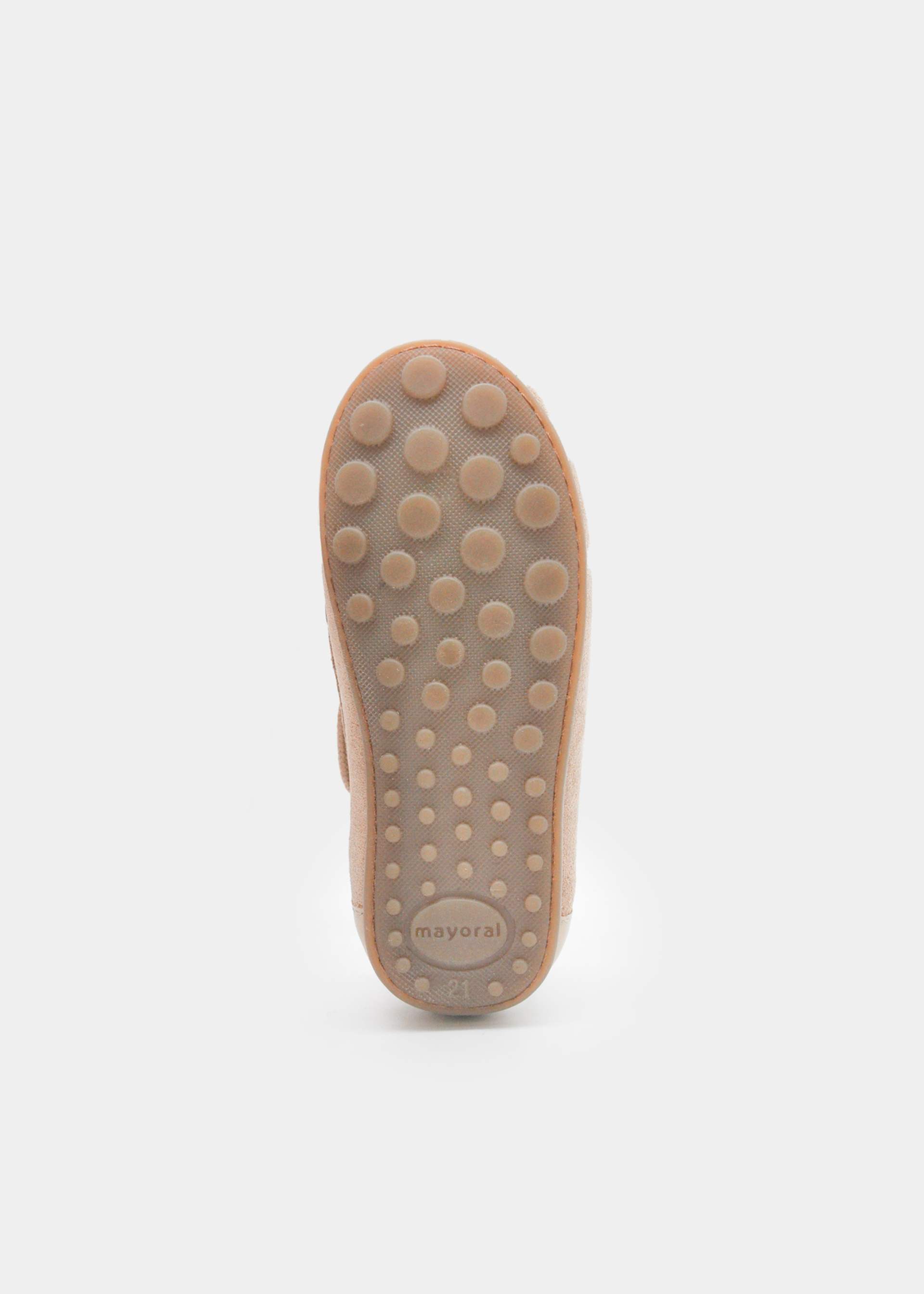 Mocassim camurça elegante bebé