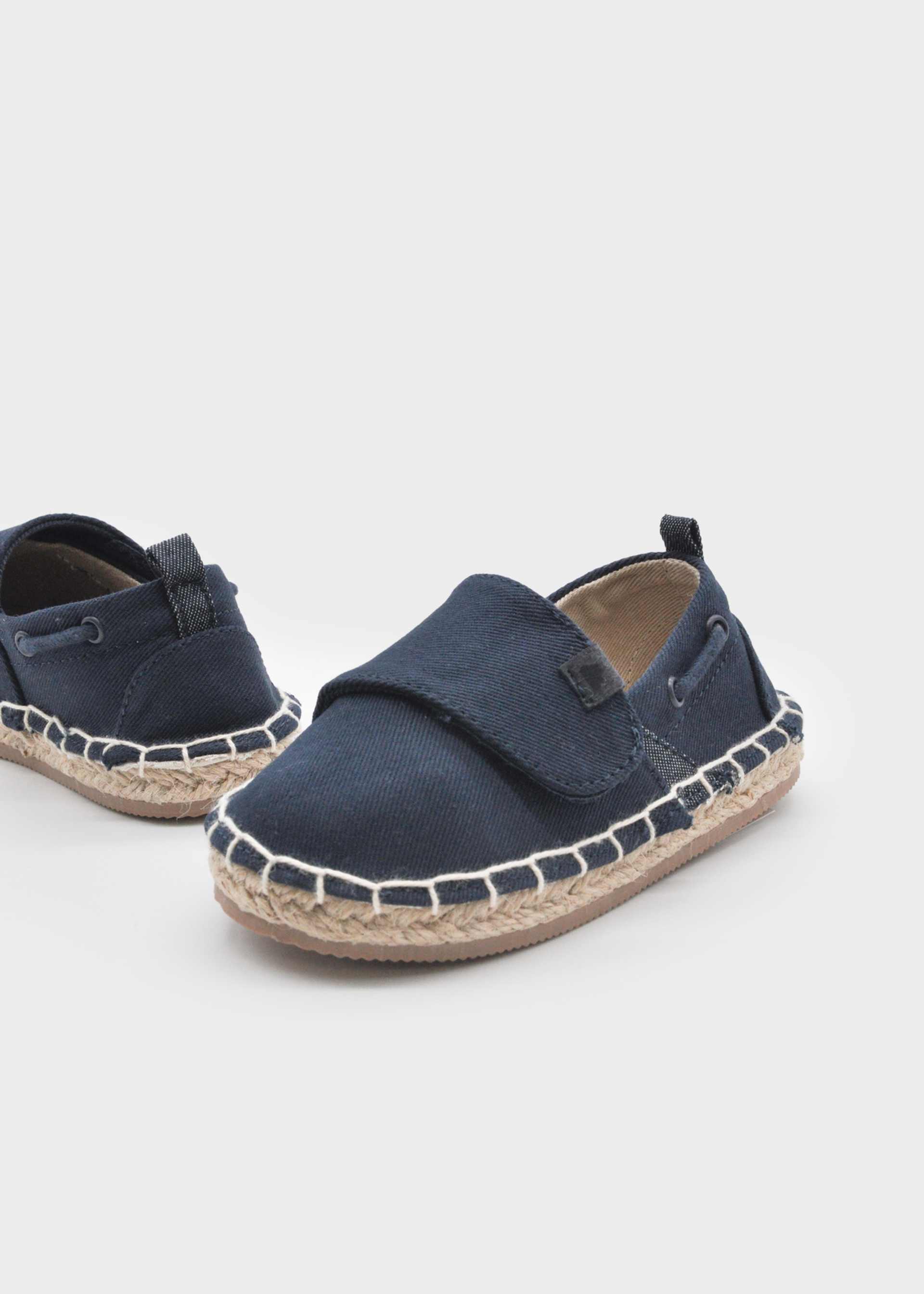 Baby Boy Espadrilles with Velcro Strap
