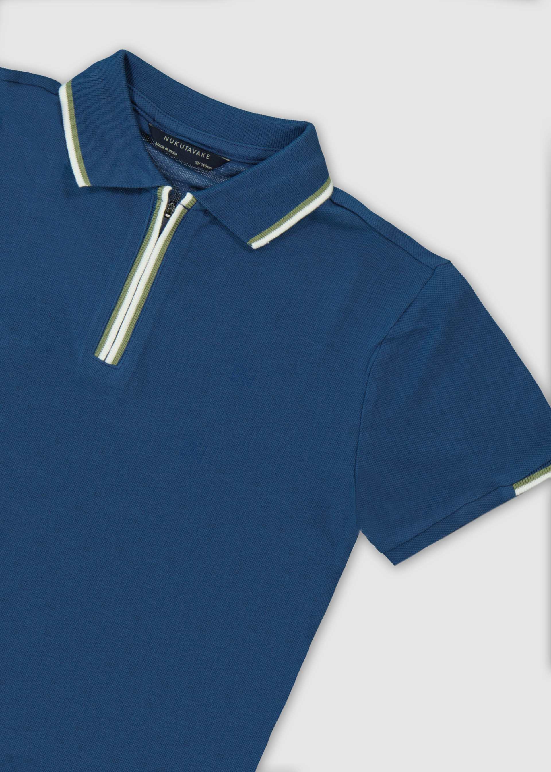 Polo cerniera ragazzo