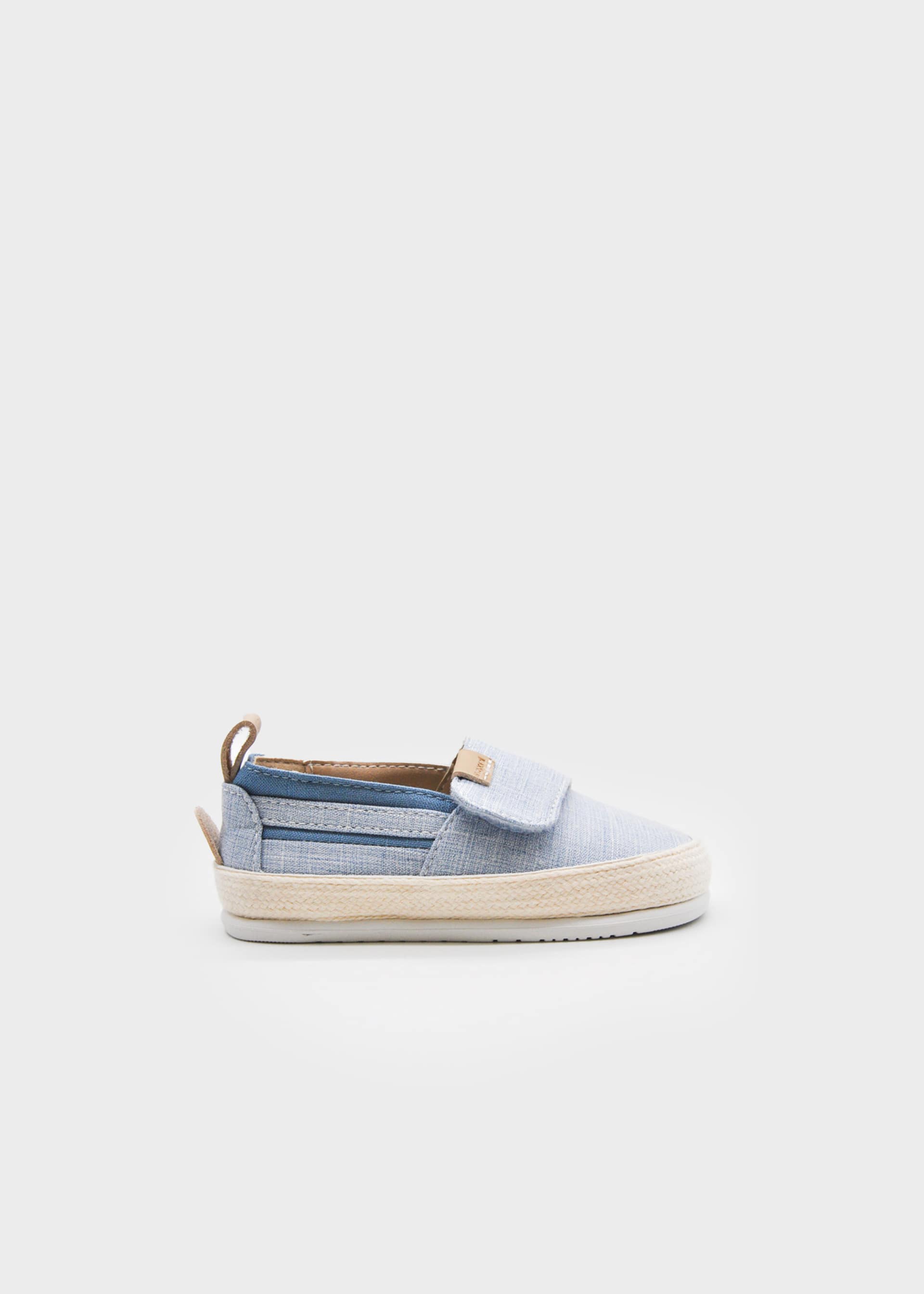 Espadryle barefoot zapinane na rzep dla niemowlęcia