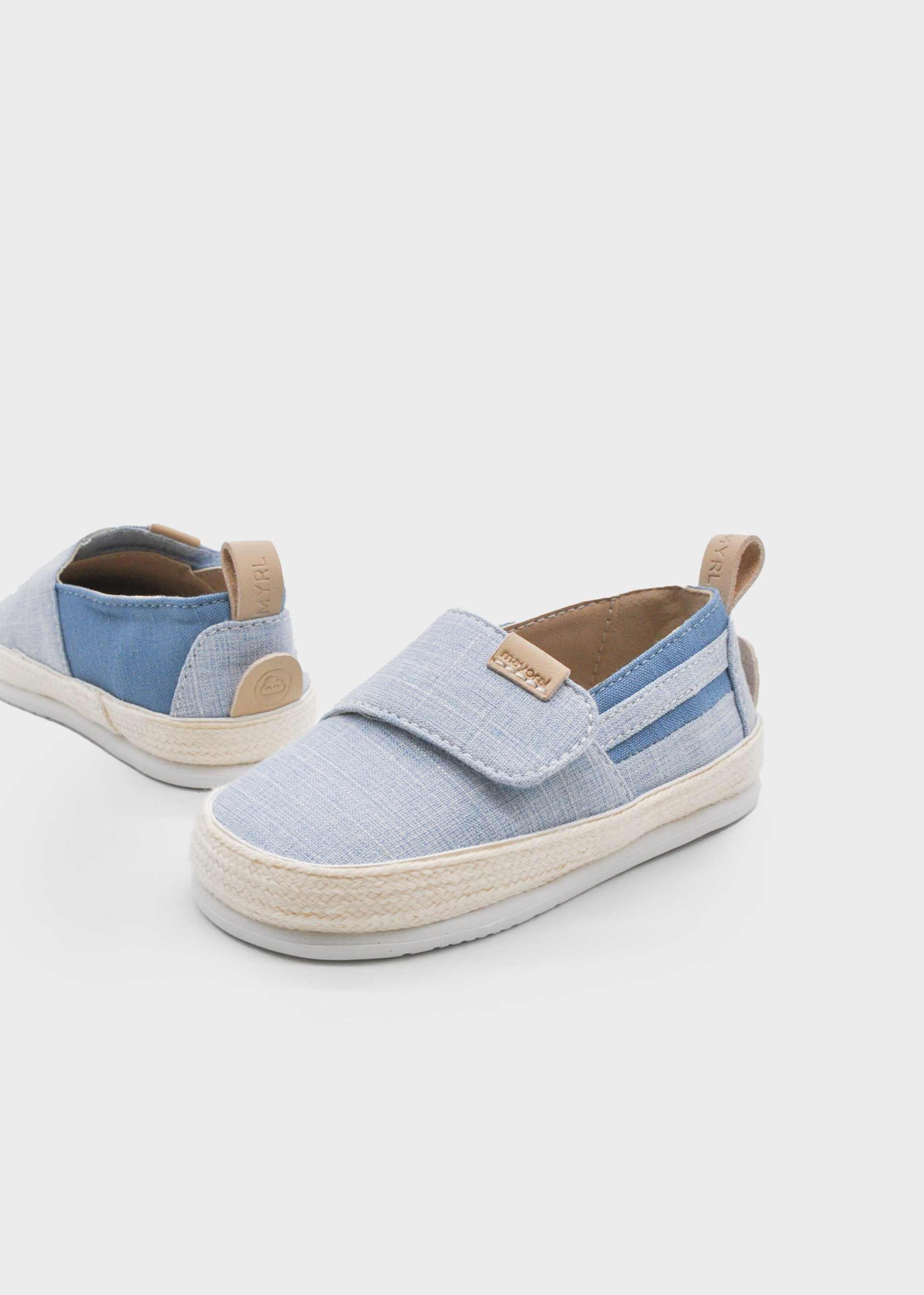 Espadryle barefoot zapinane na rzep dla niemowlęcia