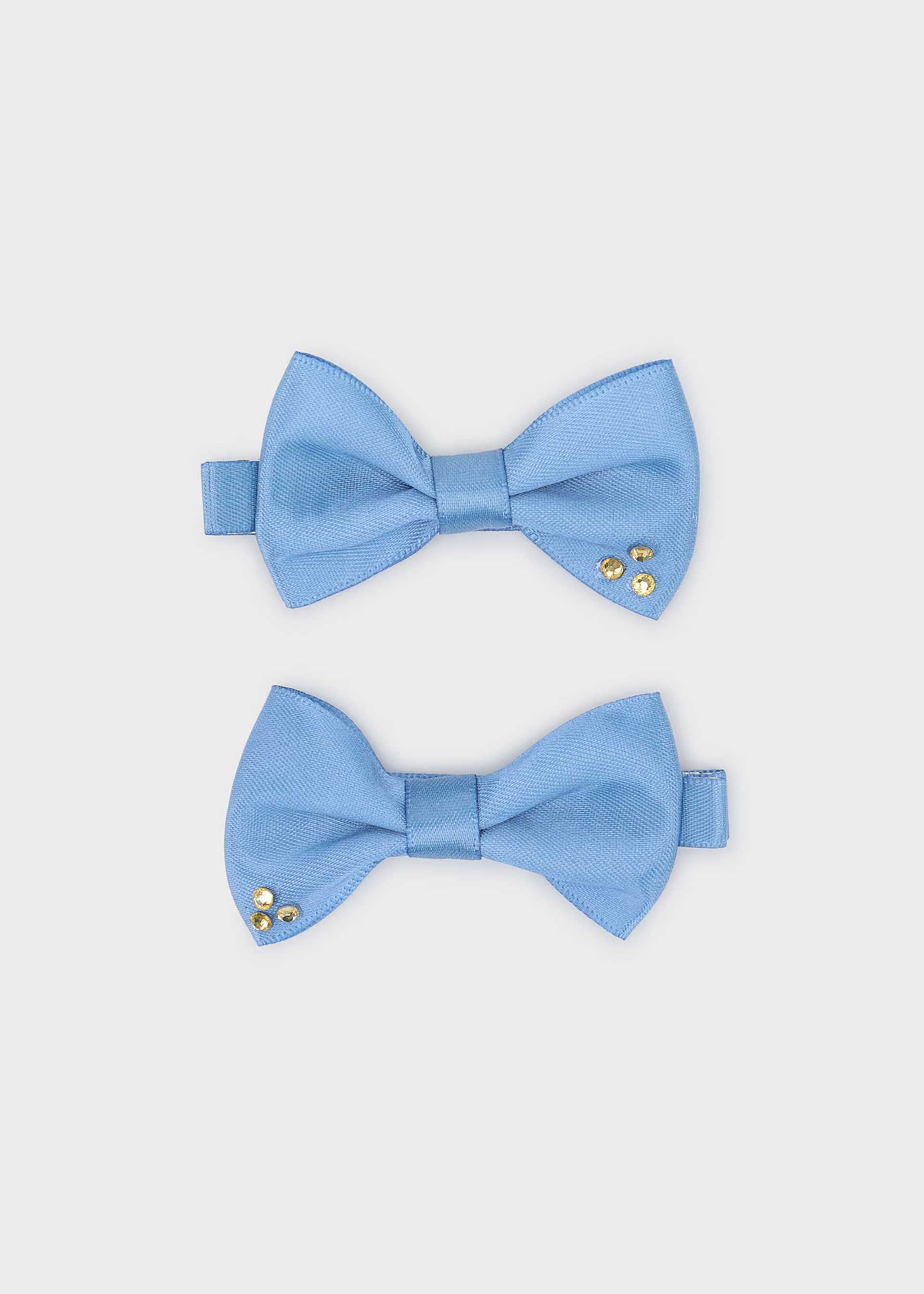 2er Pack Clips Strassdetail Mädchen