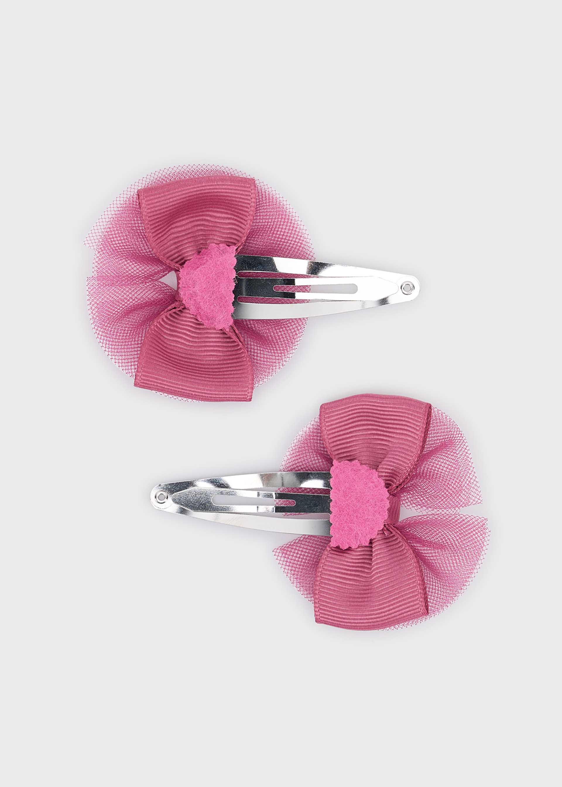 Girl 2-Pack Tulle Hair Clips