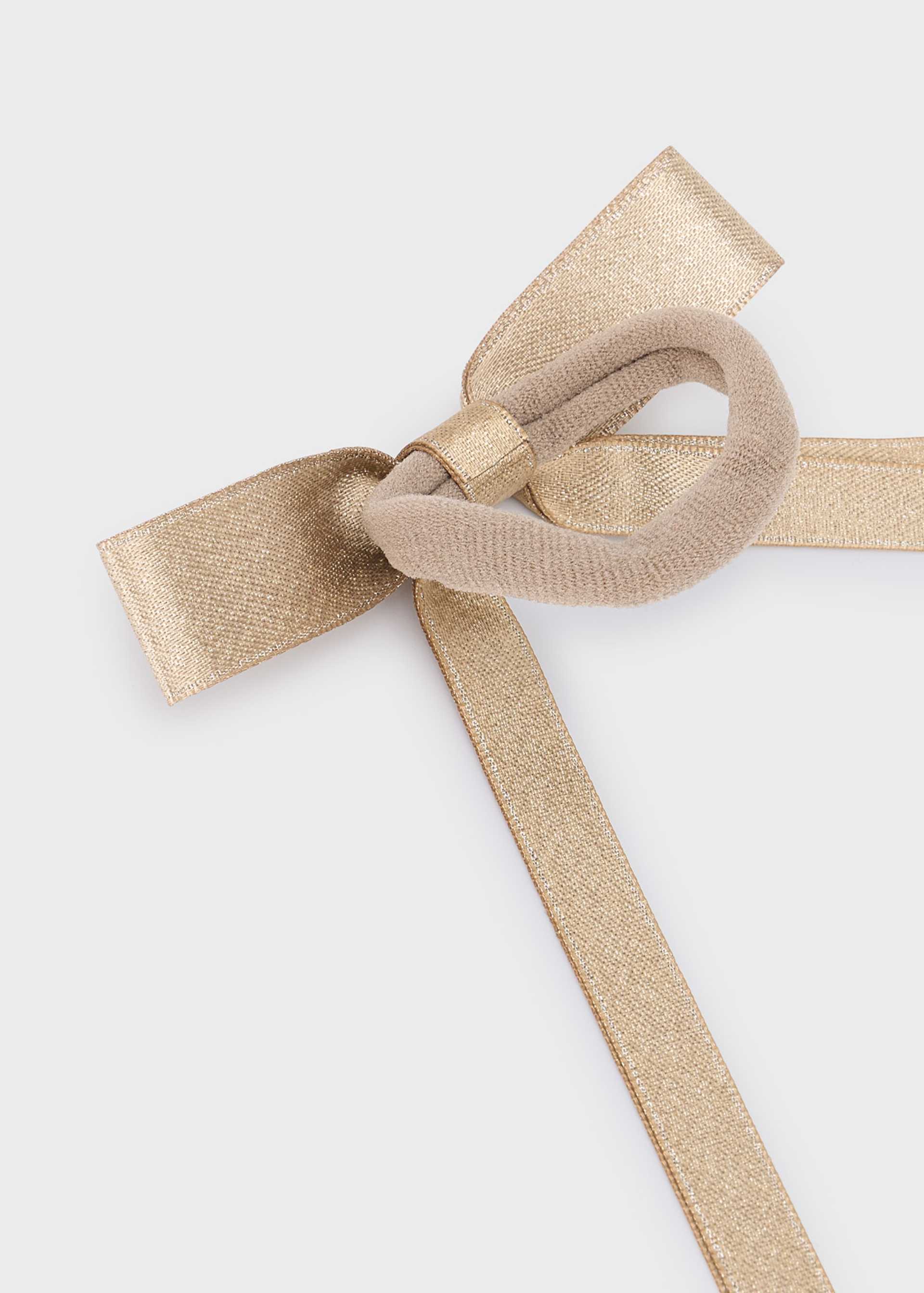 Scrunchie moño niña