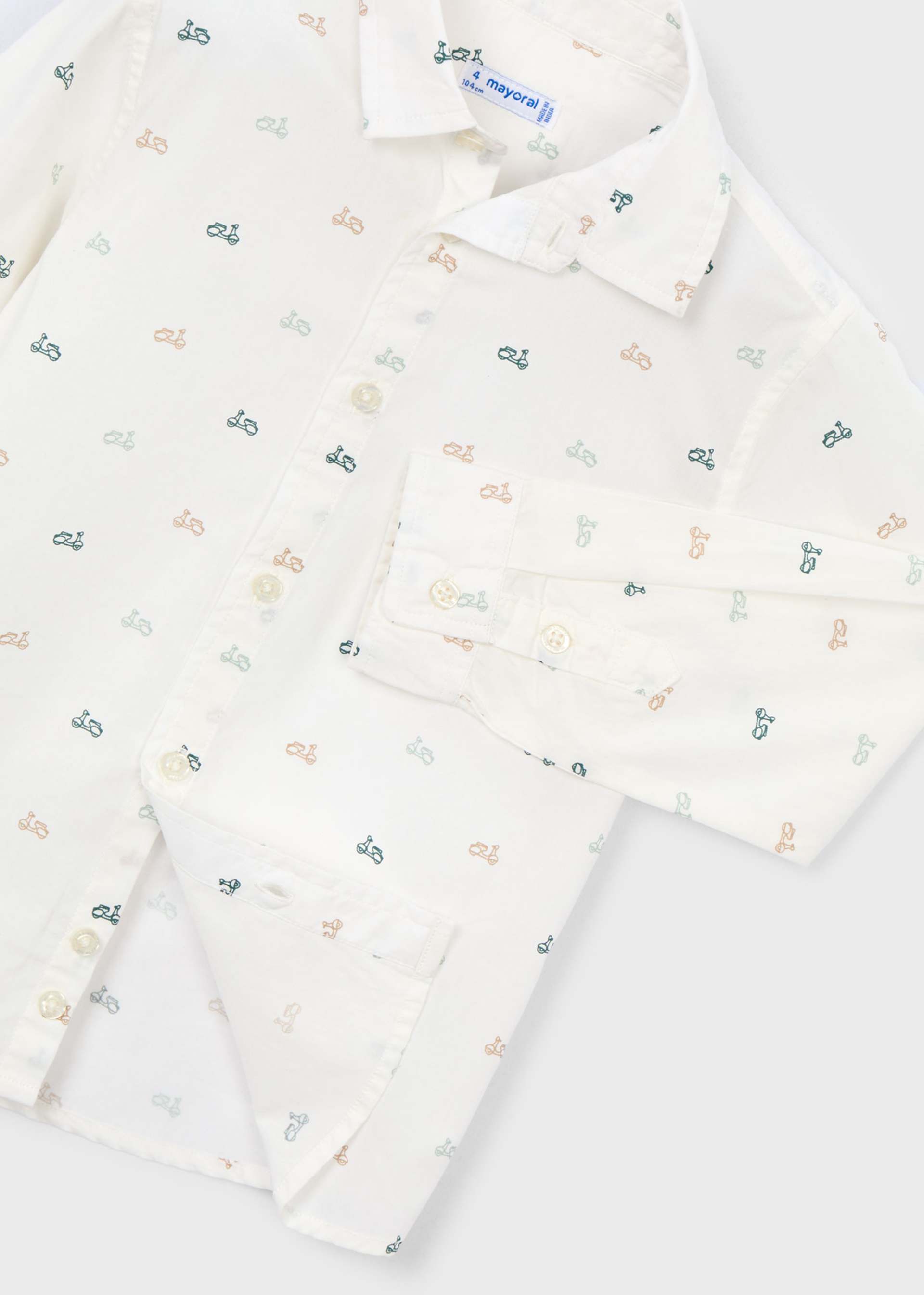 Camisa estampada menino