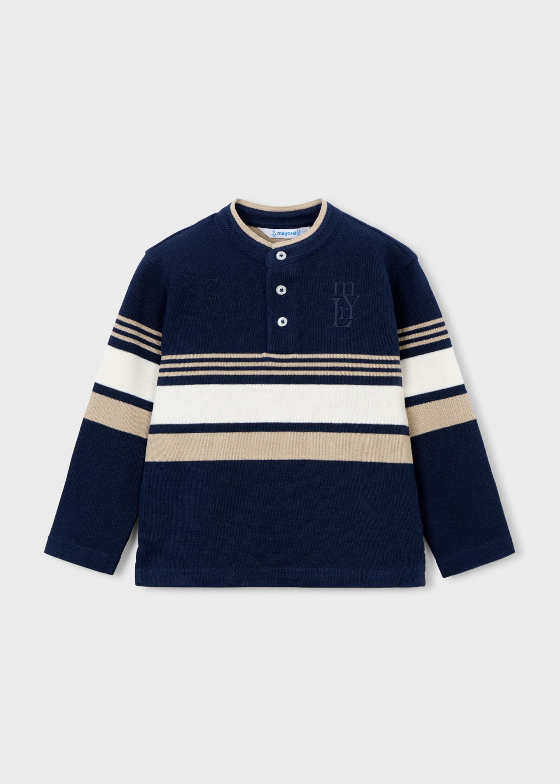 Boy Striped Polo Shirt