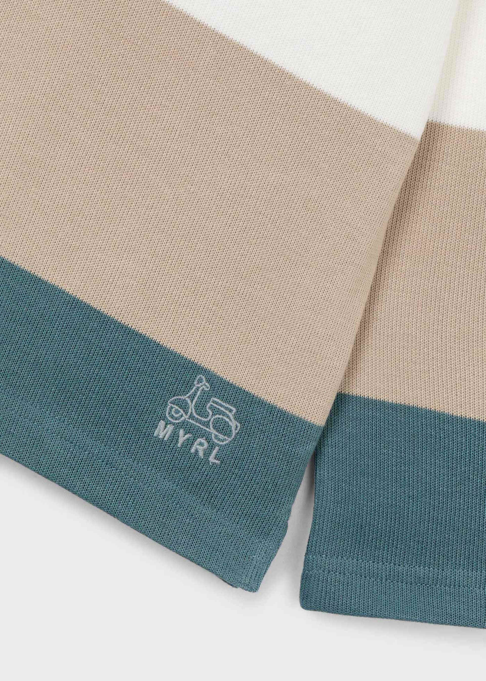 Poloshirt mit Mao-Kragen Jungen