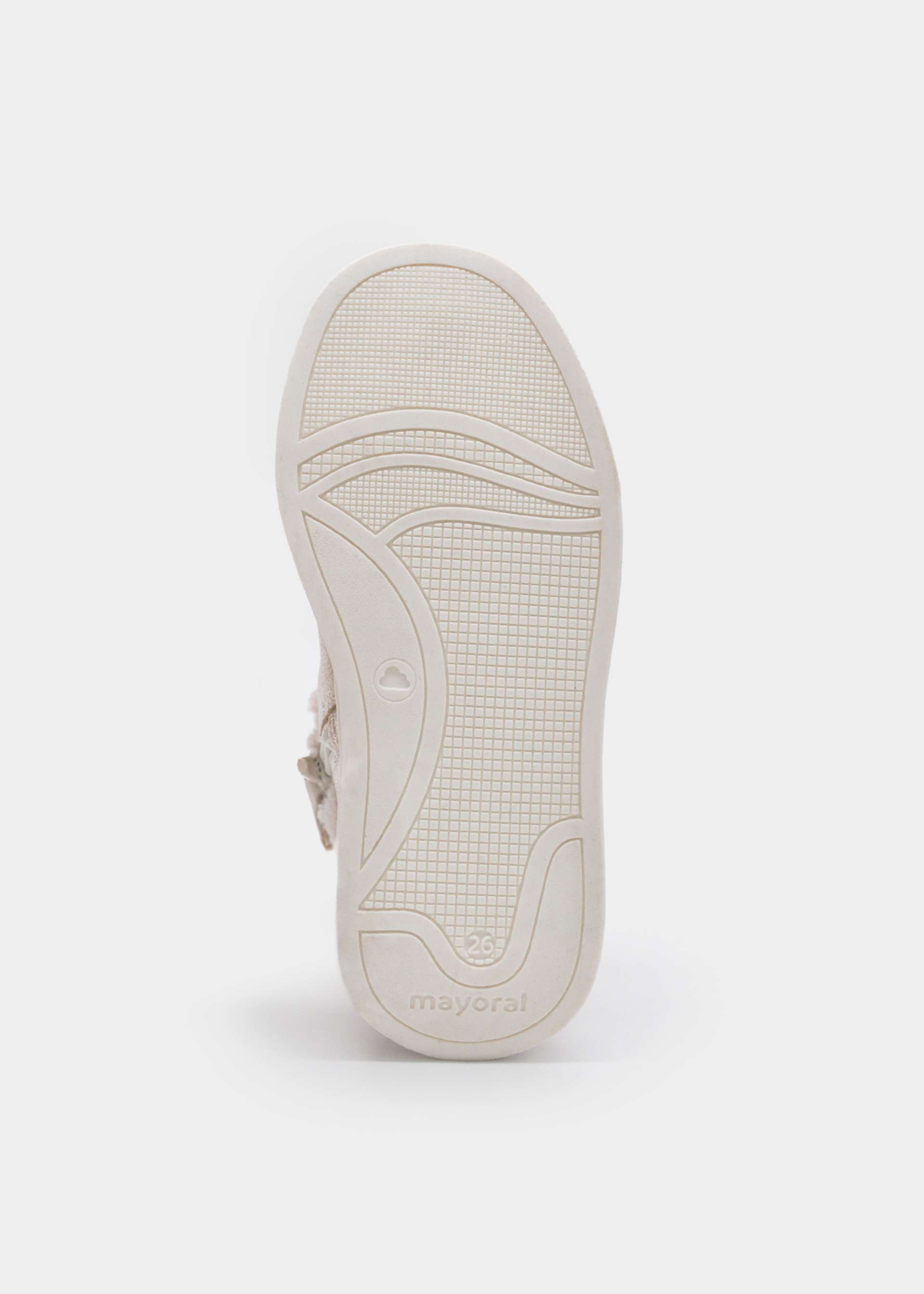 Bottines métallisées avec détails en fourrure fille