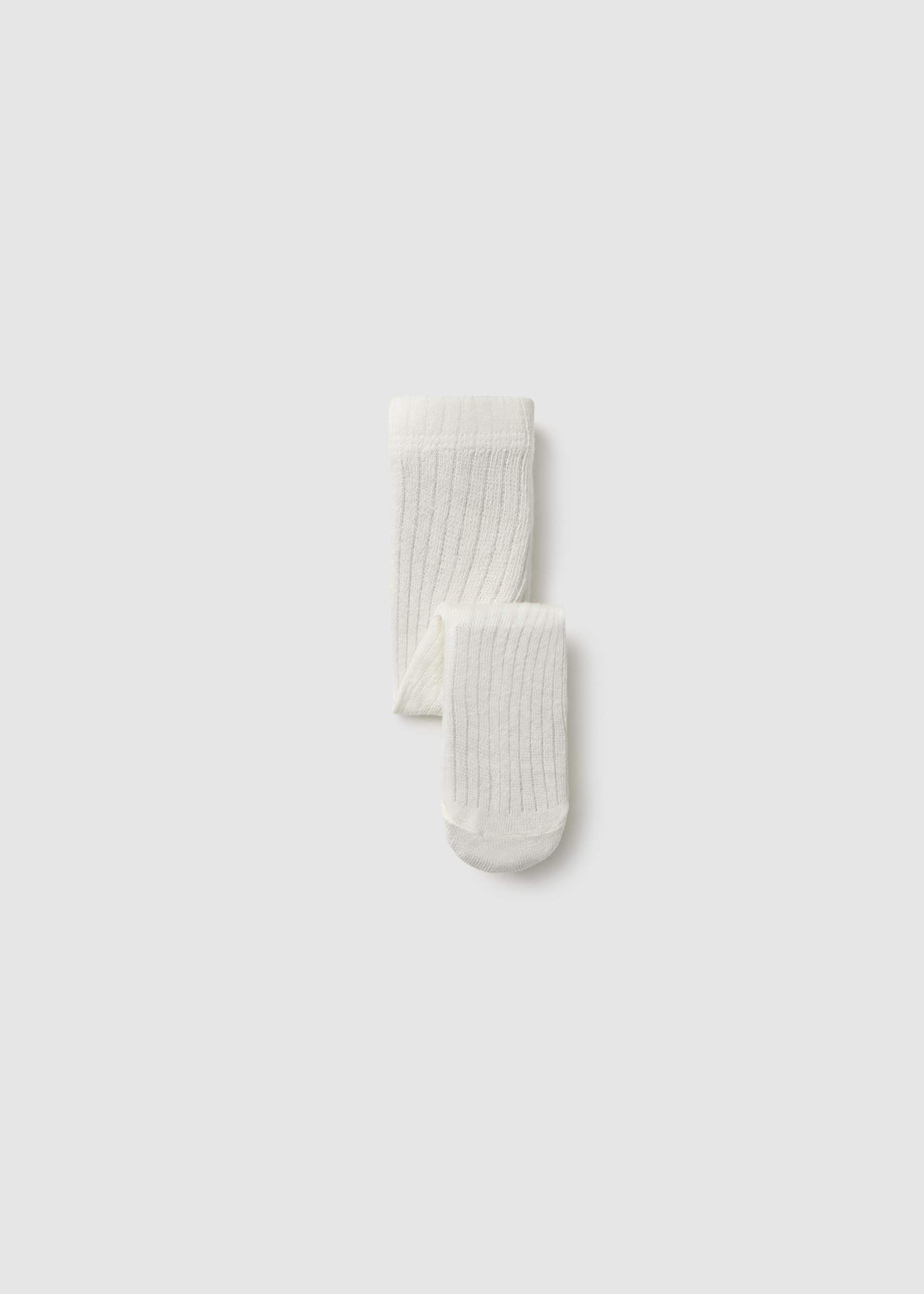 Newborn rib knit tights