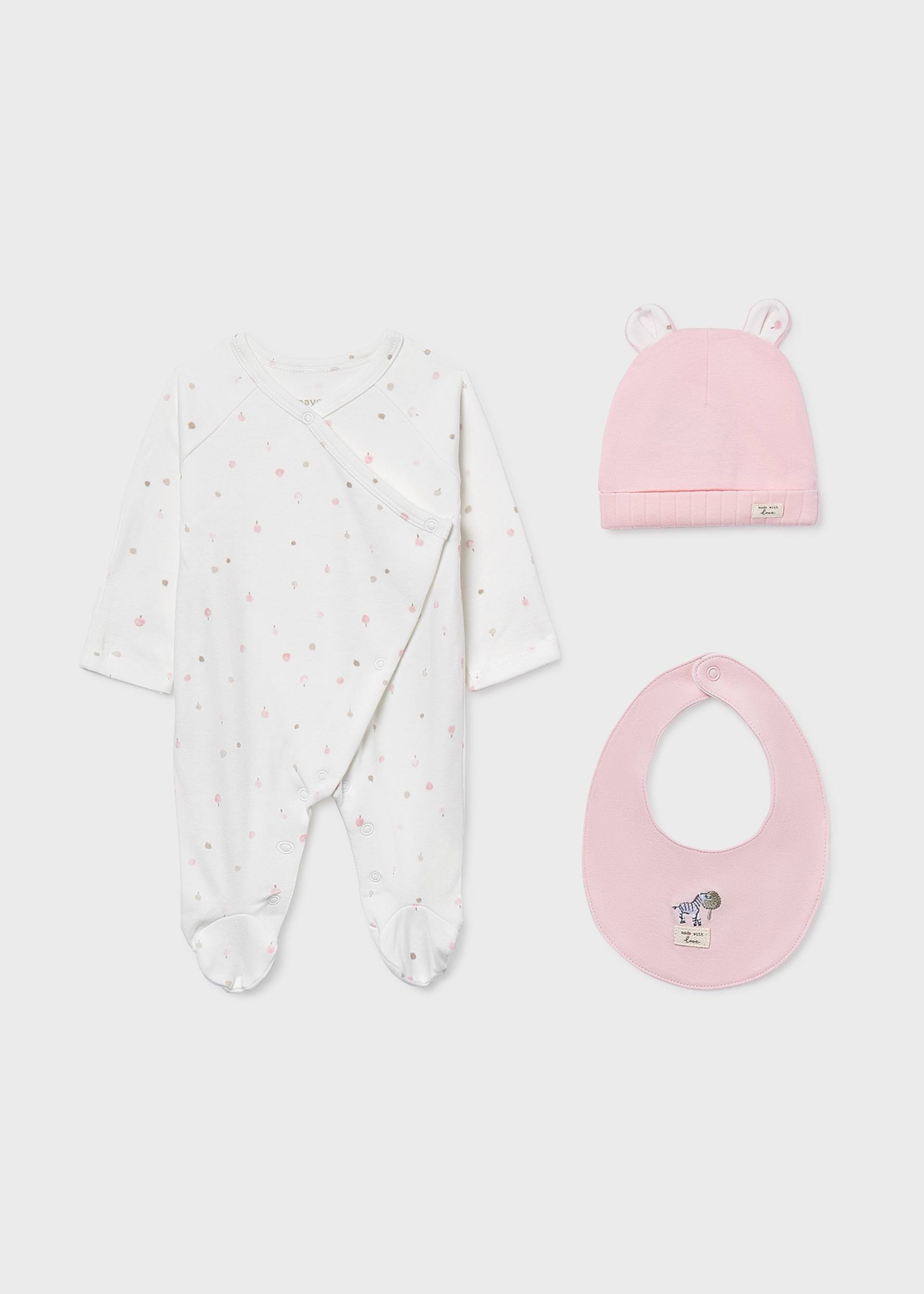 Baby unisex 3 piece gift set