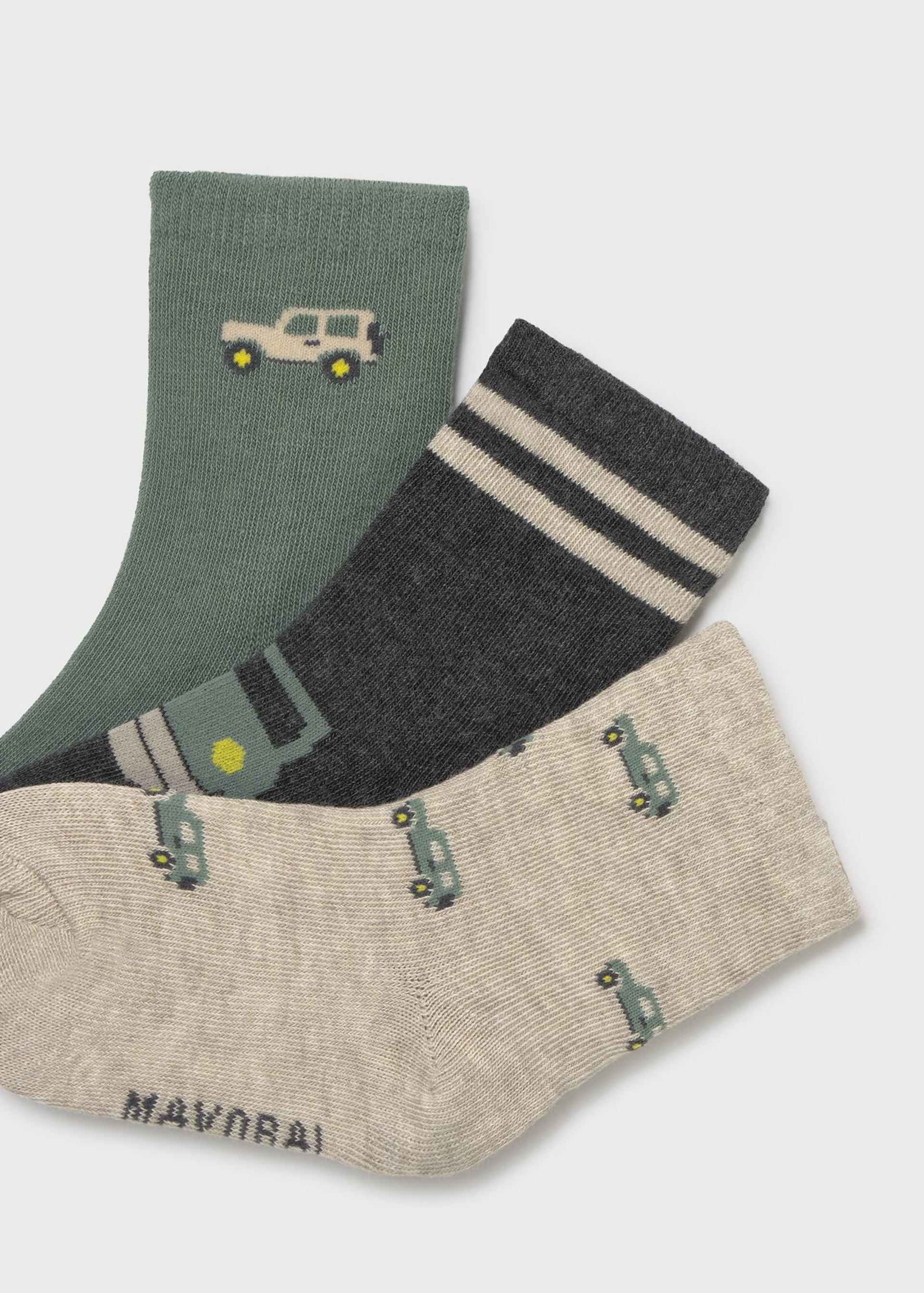 Lot de 3 chaussettes bébé