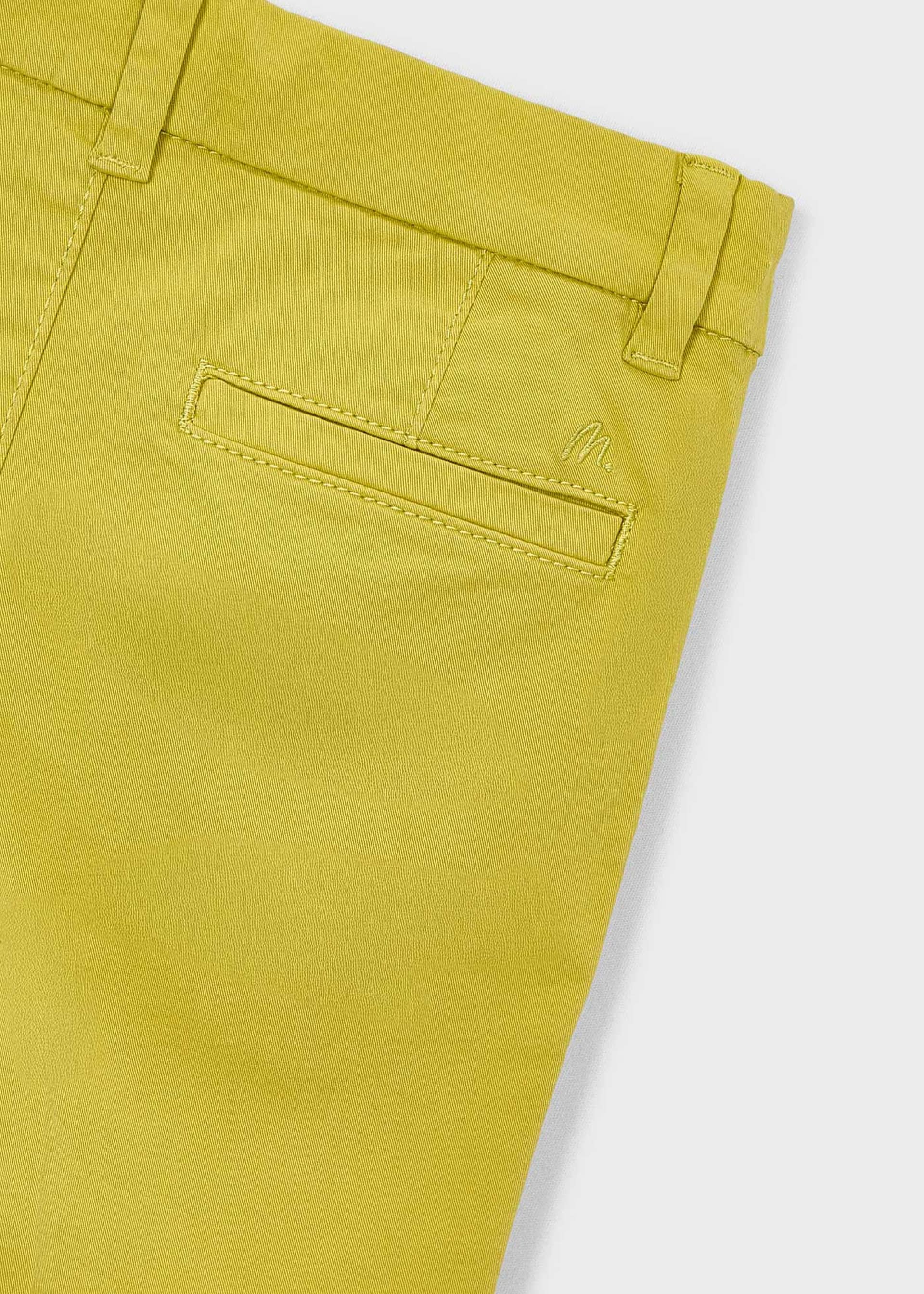 Bermudy chino z serży basic dla chłopca