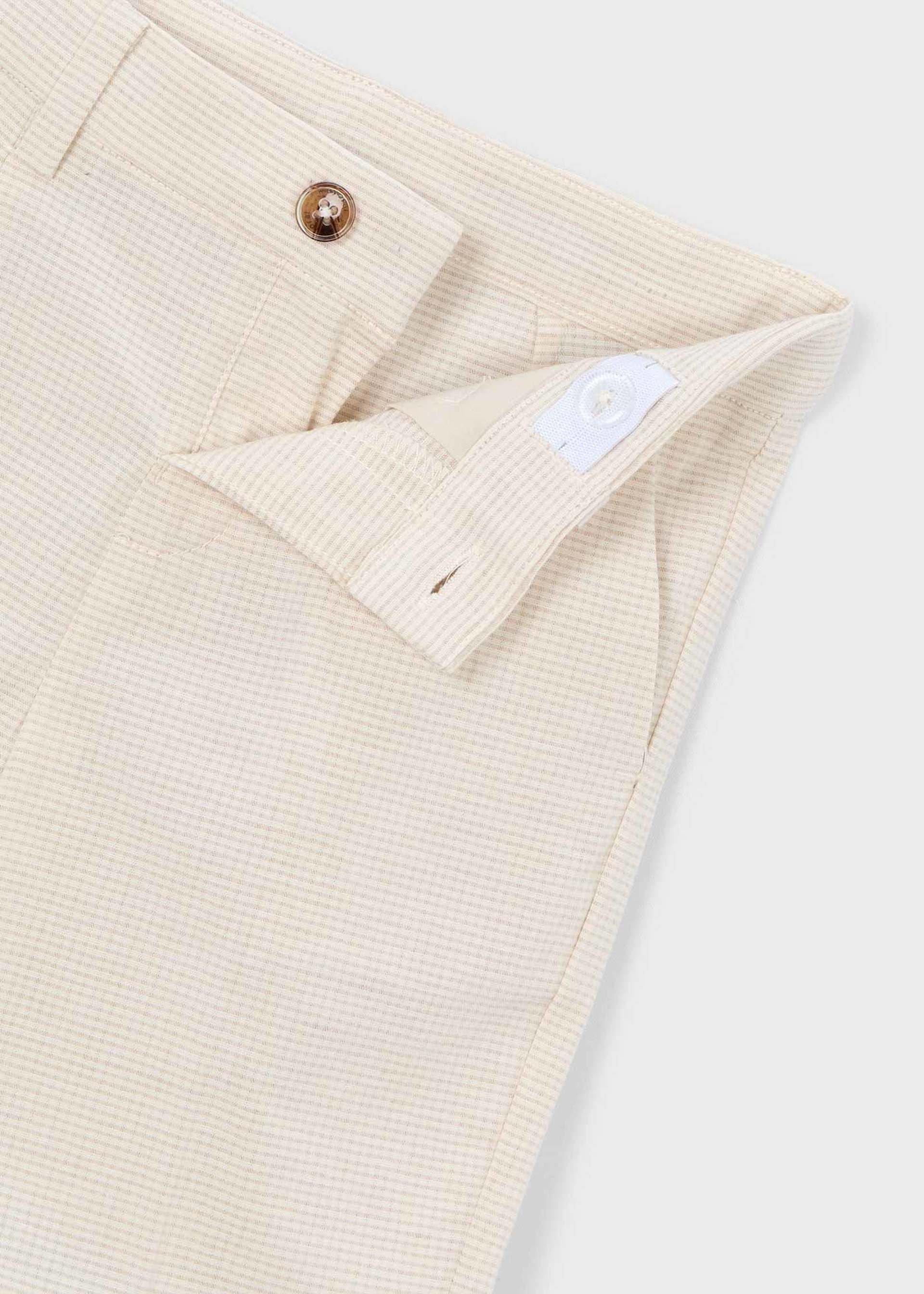 Linen Bermuda shorts for boys