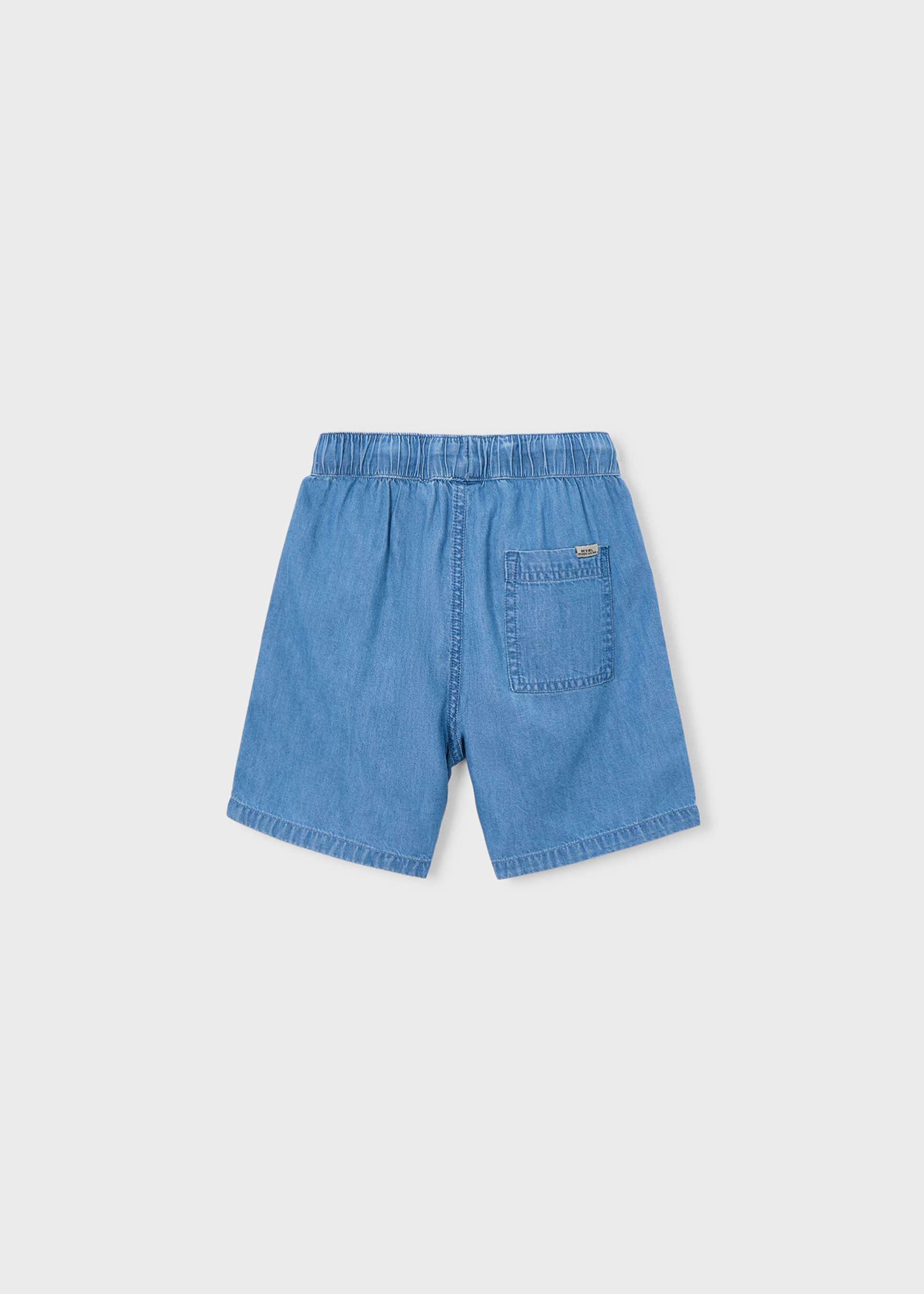 Bermuda jeans morbido bambino