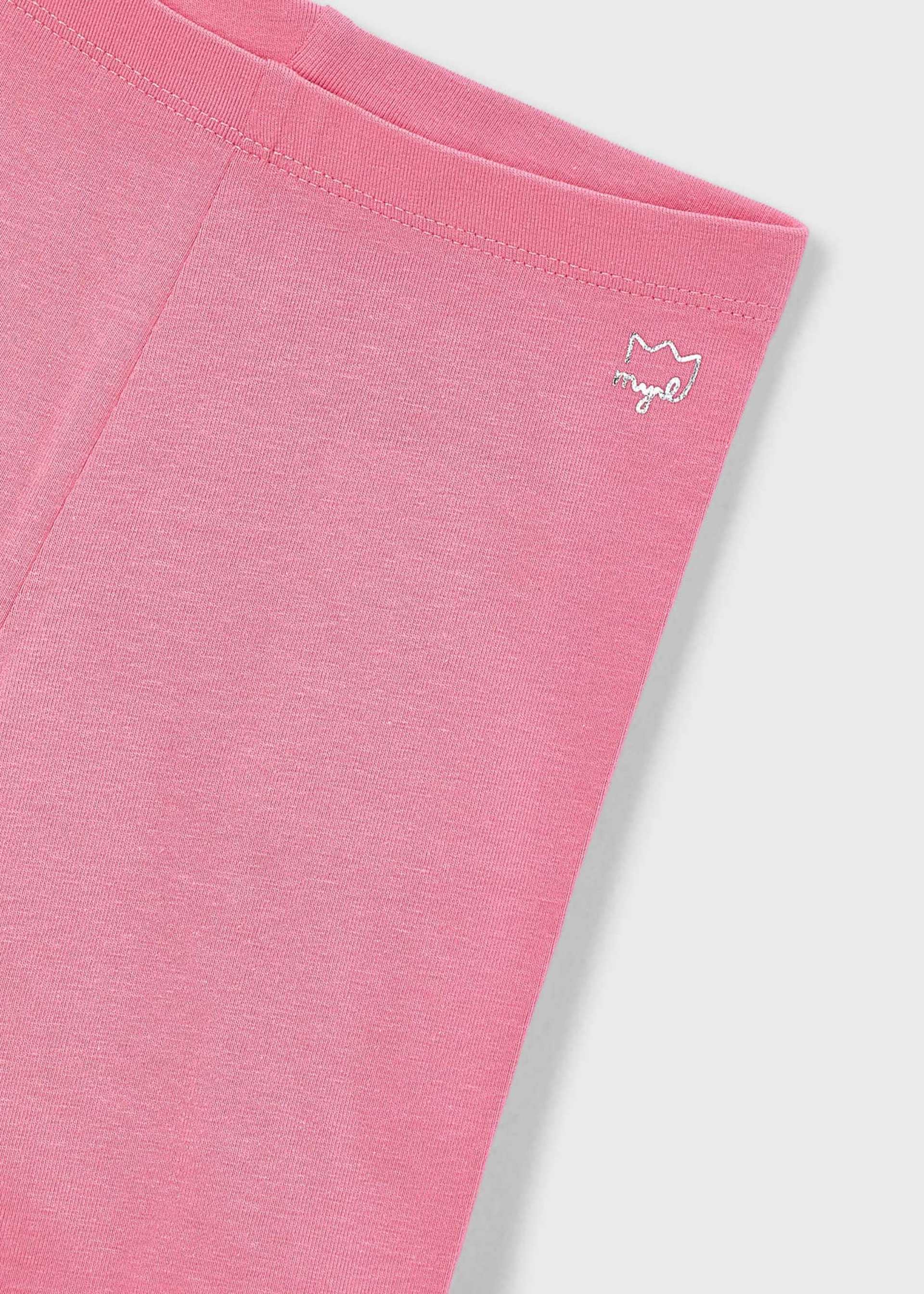 Legginsy typu kolarki basic dla dziewczynki