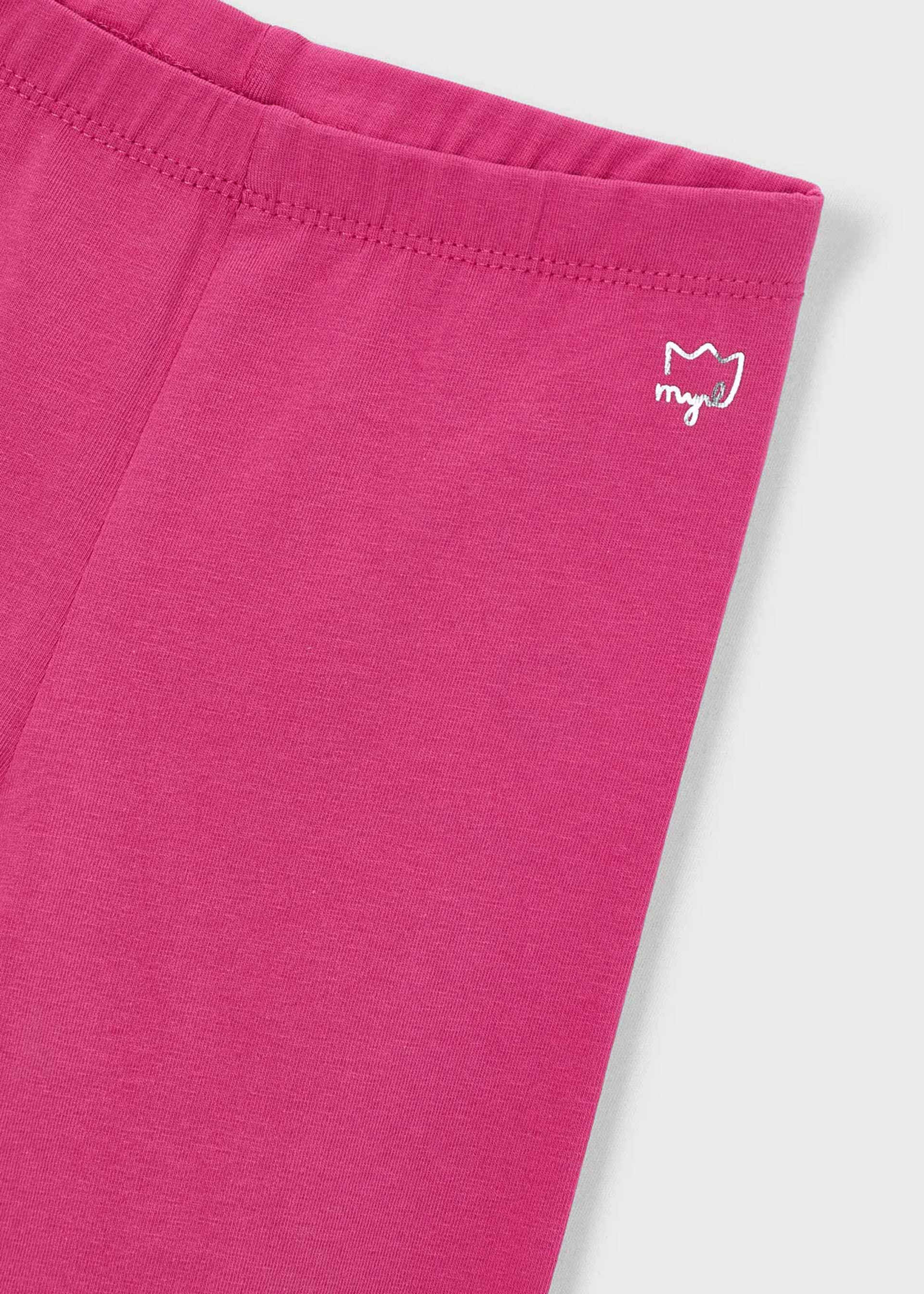 Długie legginsy basic dla dziewczynki