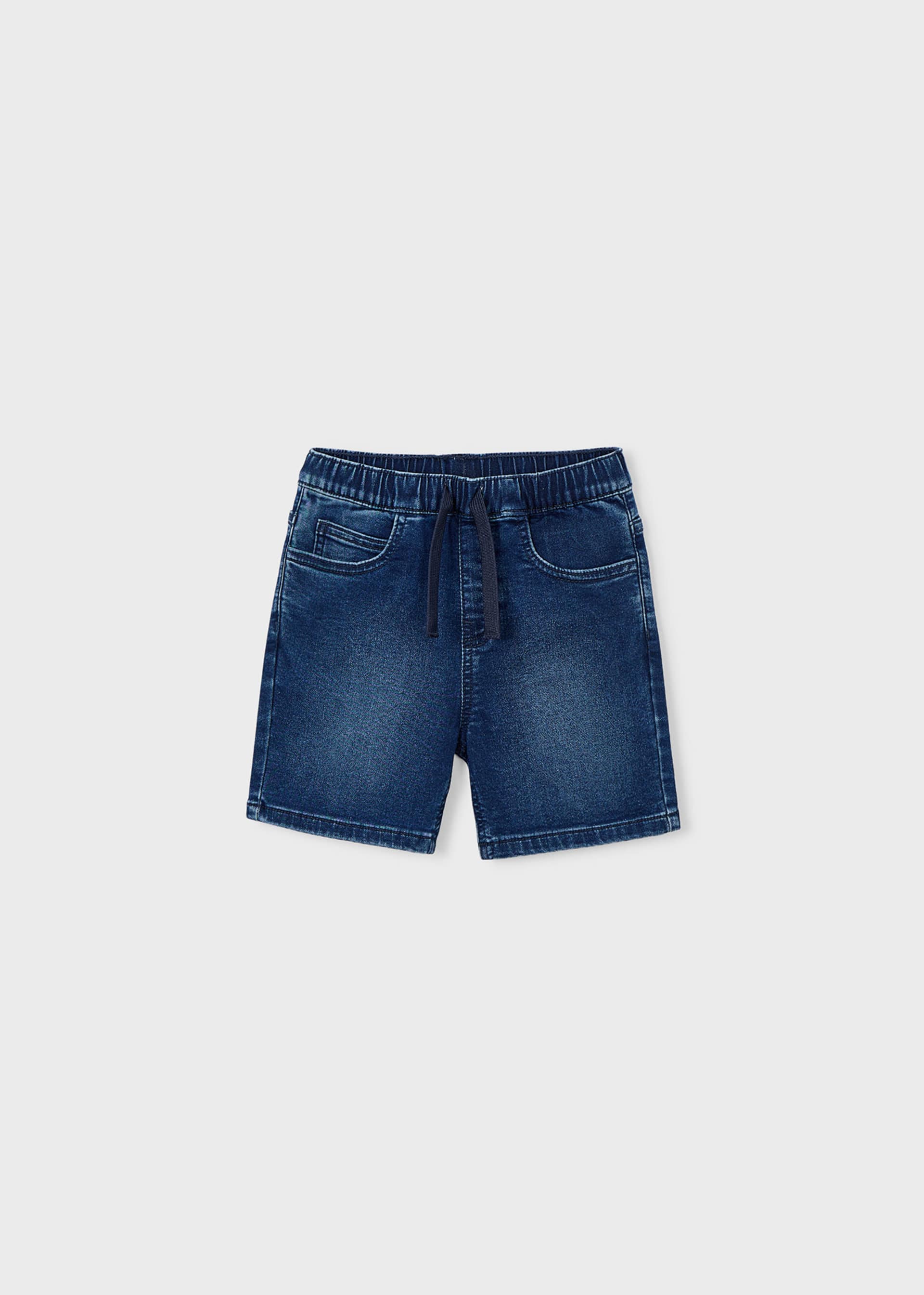 Bermuda en denim jogger garçon