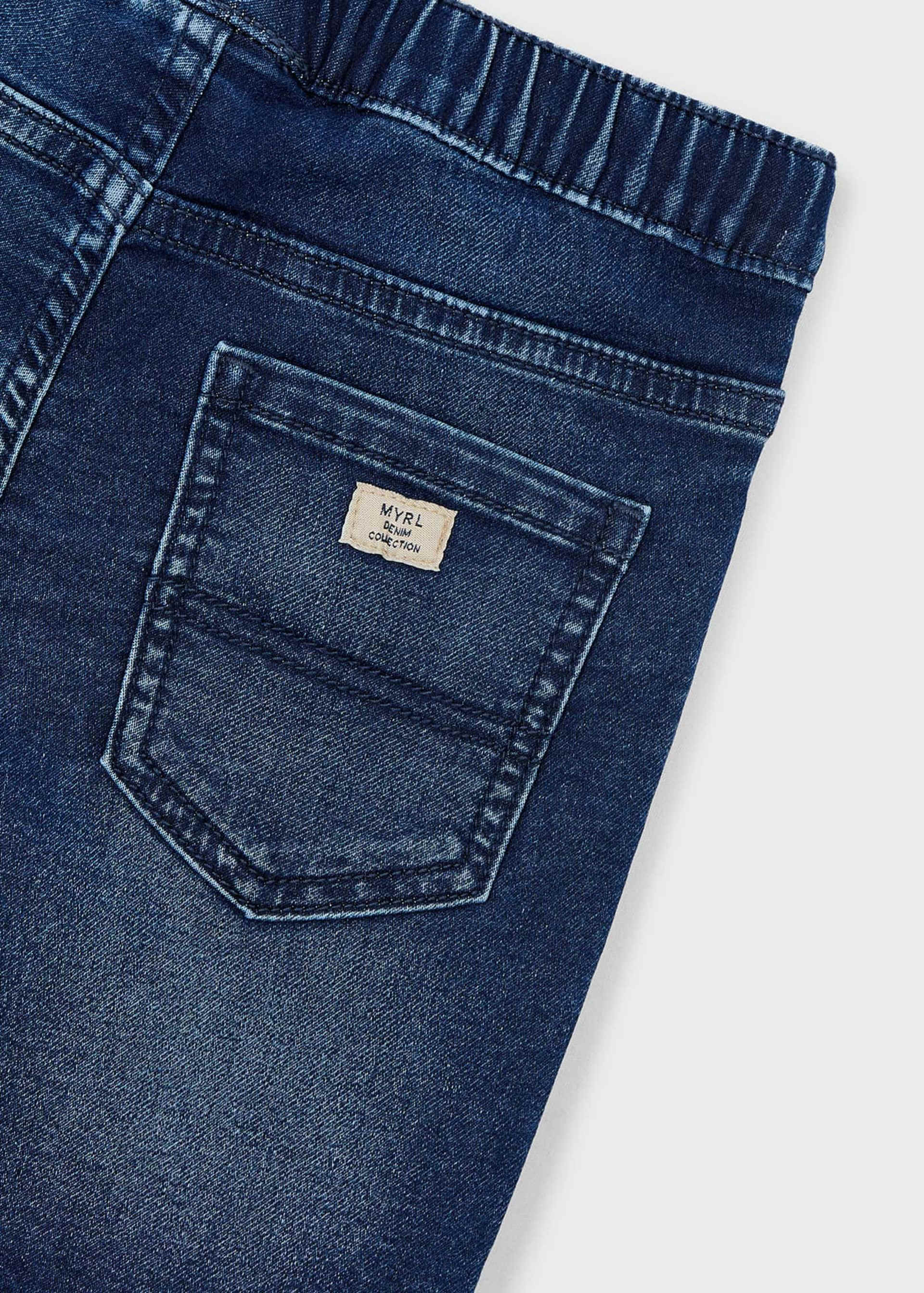 Bermuda jogger jeans bambino