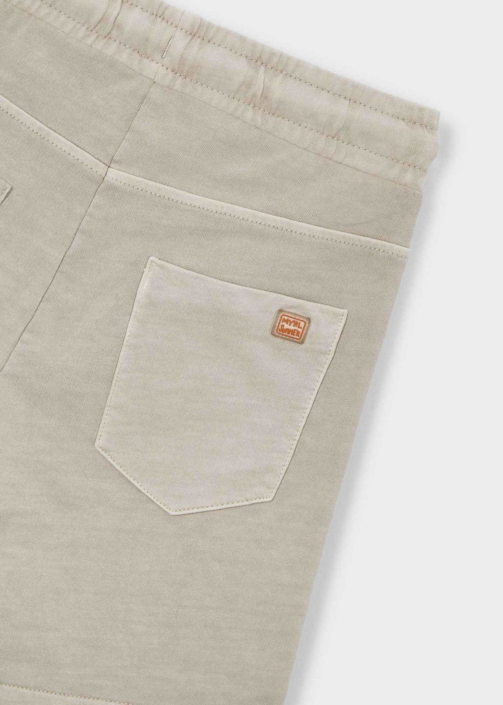 Bermuda effet délavé garçon