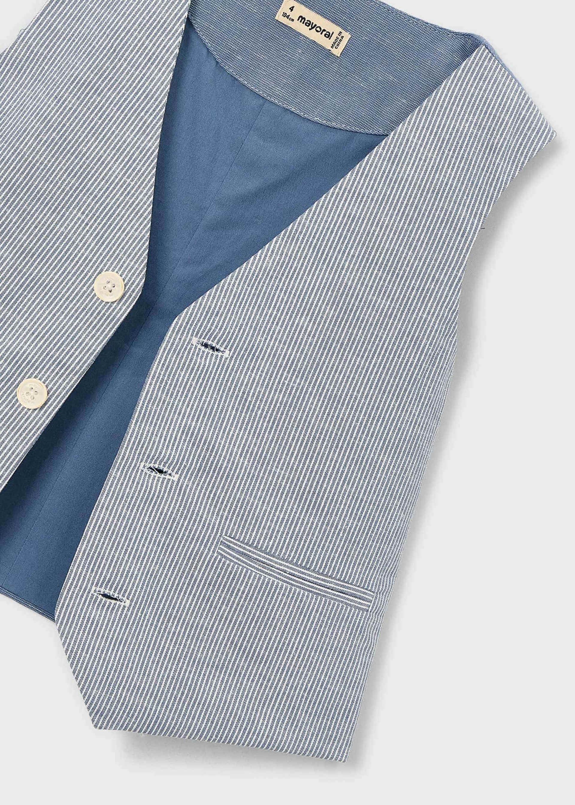 Gilet in lino bambino