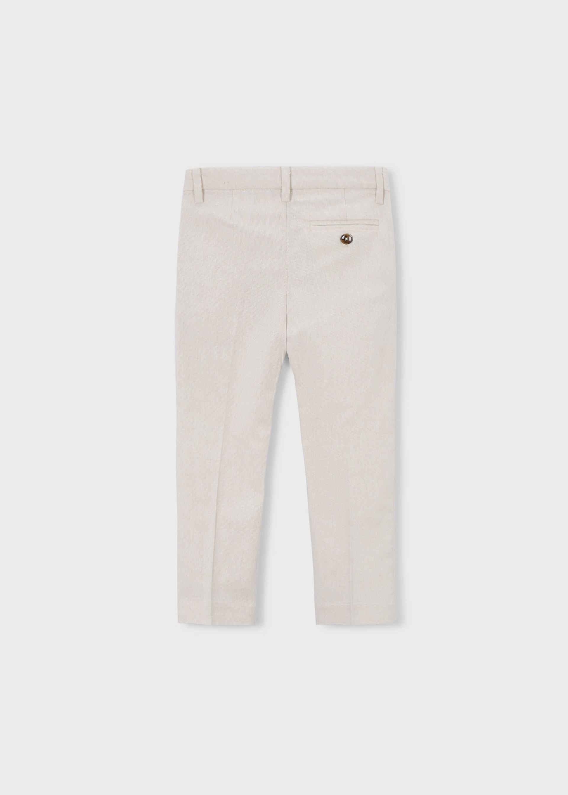 Pantalone lungo in lino bambino