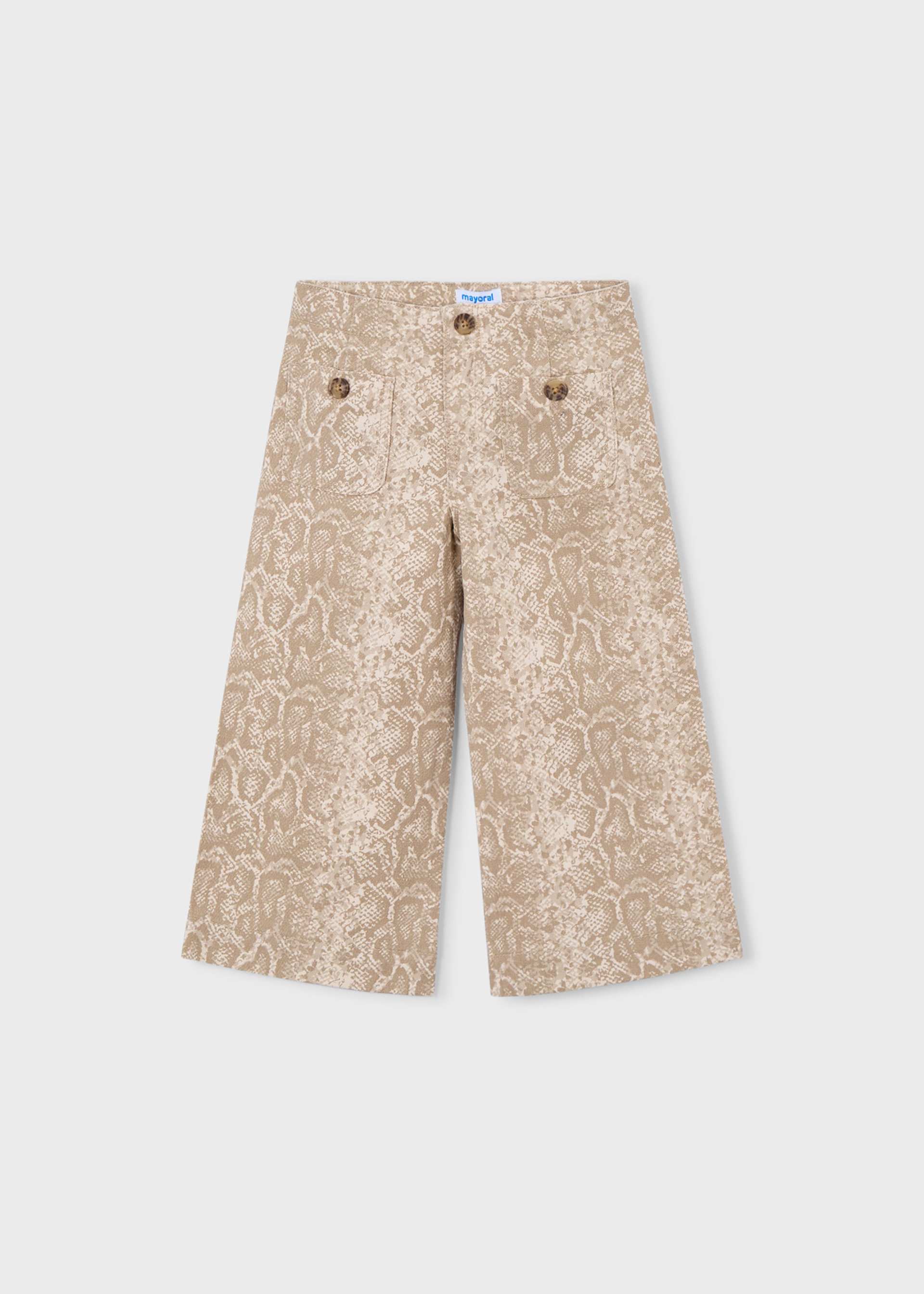 Pantalone lungo twill bambina