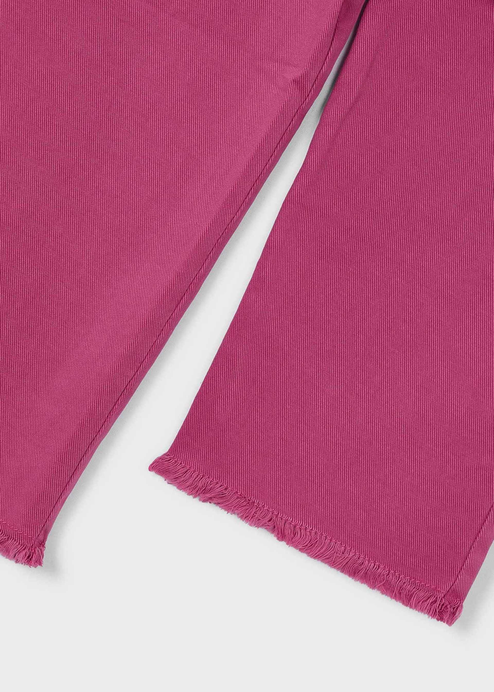 Pantalón sarga wide leg