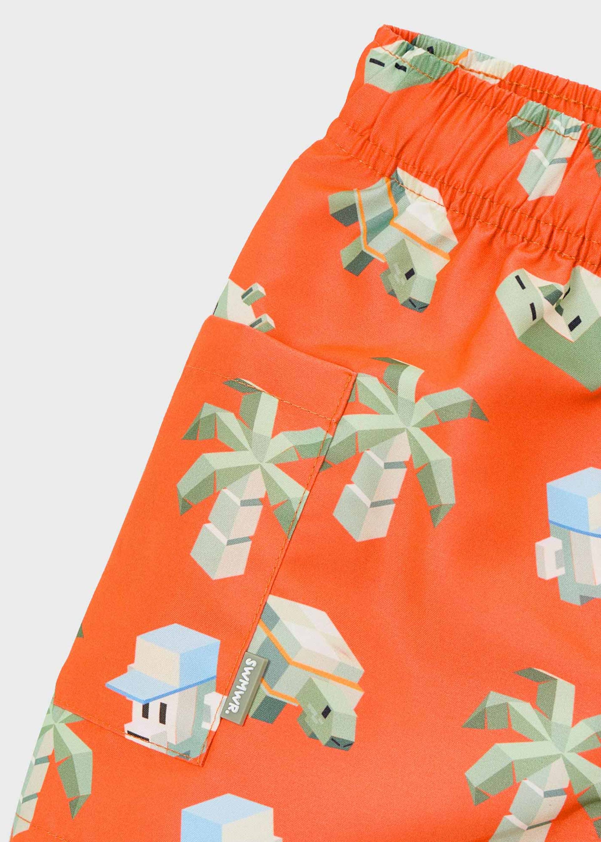 Bañador bermuda estampado niño