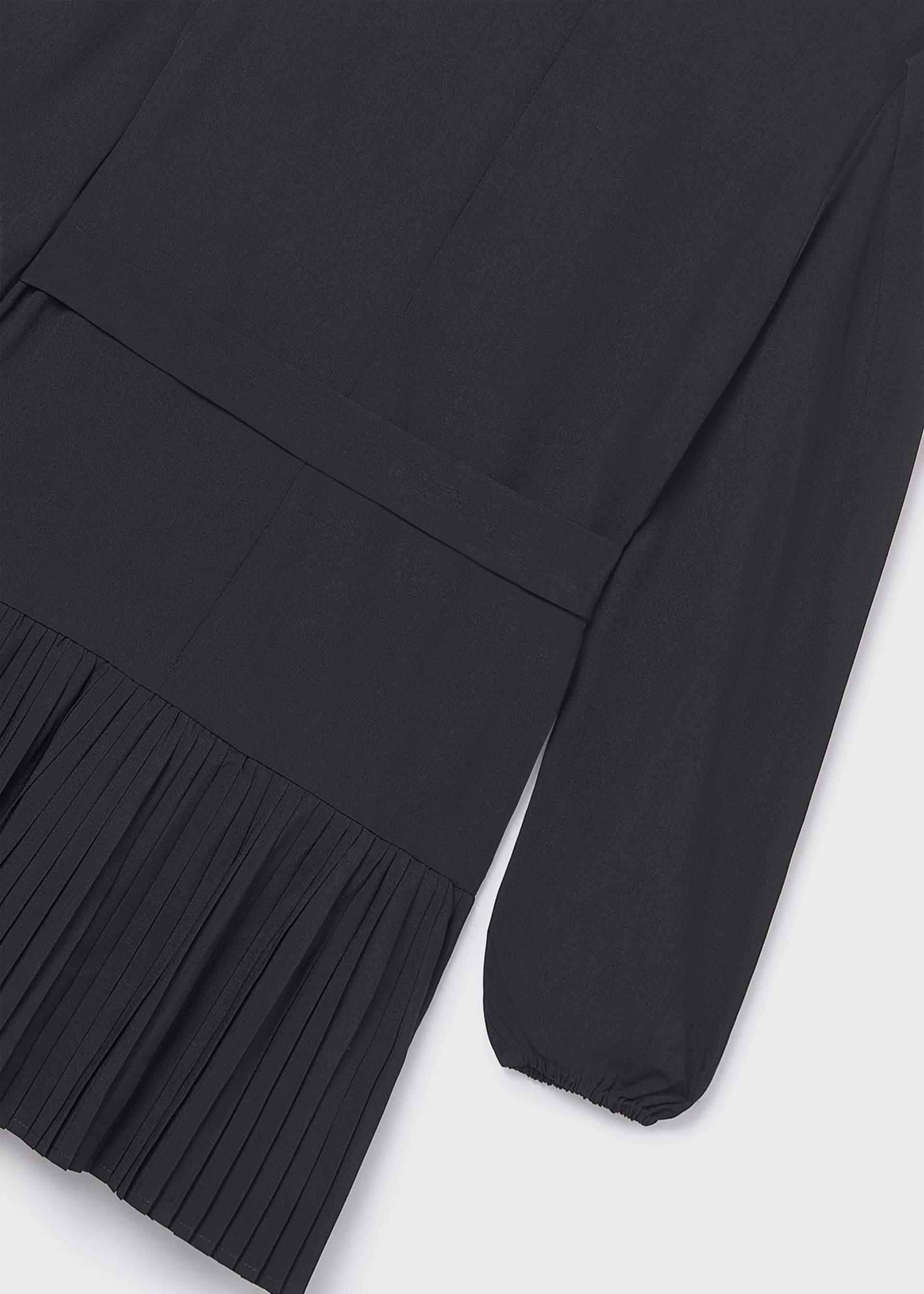 Plissekleid Crepe Teenager Mädchen